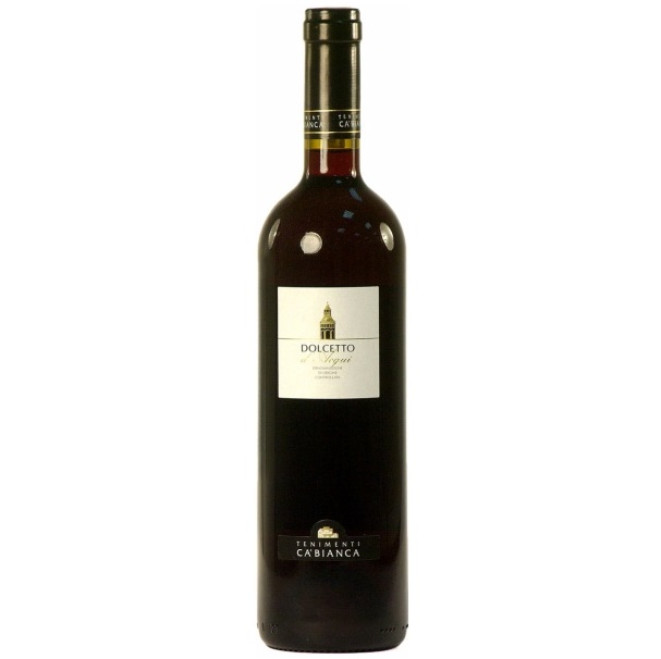 Вино Ca' Bianca Dolcetto d'Acqui, красное, сухое, 13%, 0,75 л - фото 1