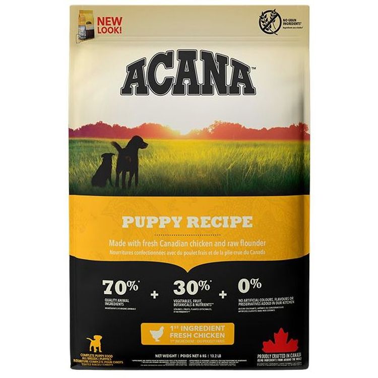 Сухой корм для щенков Acana Puppy Recipe, 6 кг - фото 1