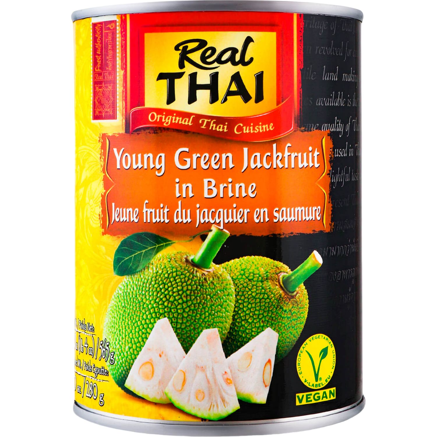 Молодий джекфрут Real Thai, зелений, в розсолі, 565 г (877376) - фото 1