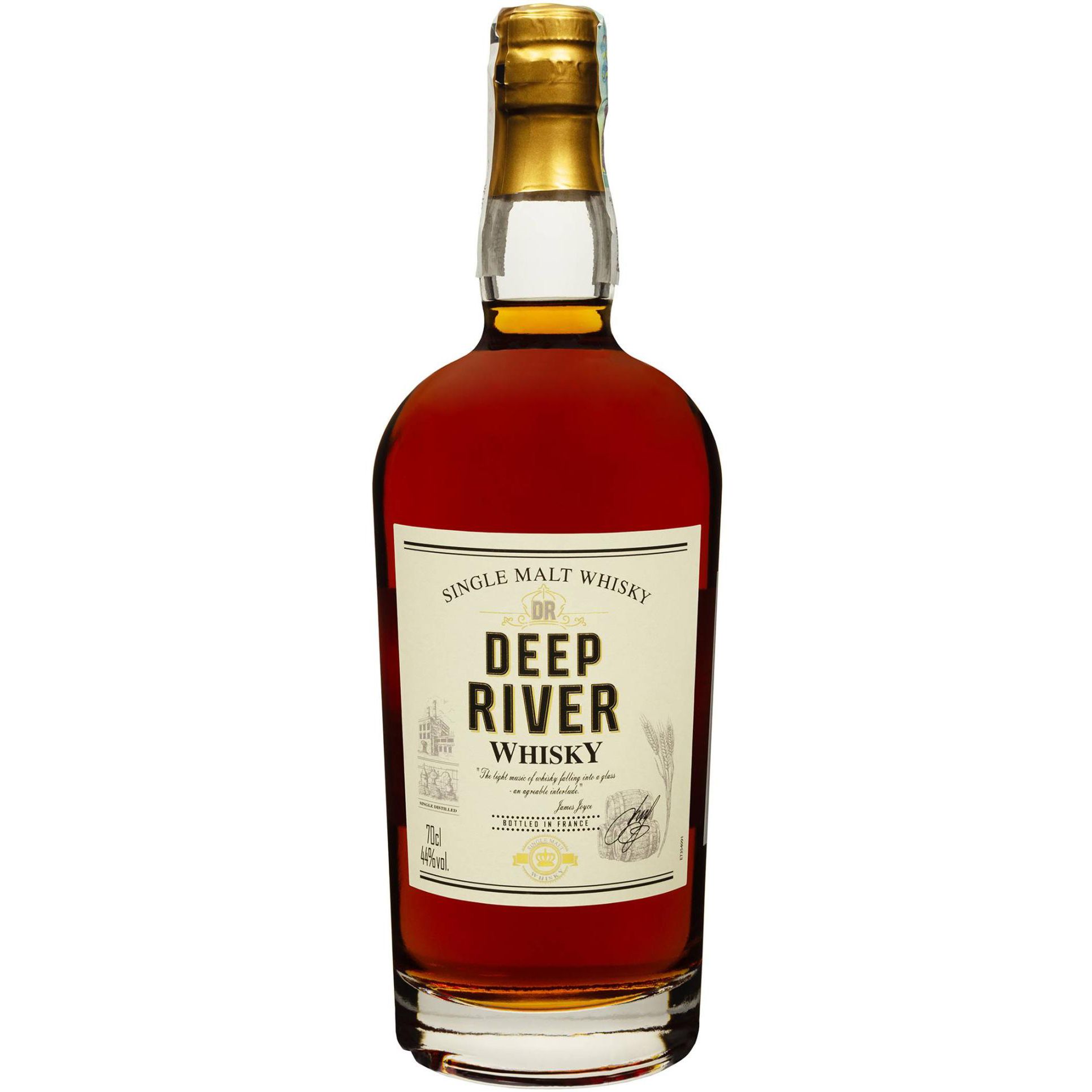 Виски Deep River Single Malt 44% 0.7 л - фото 1