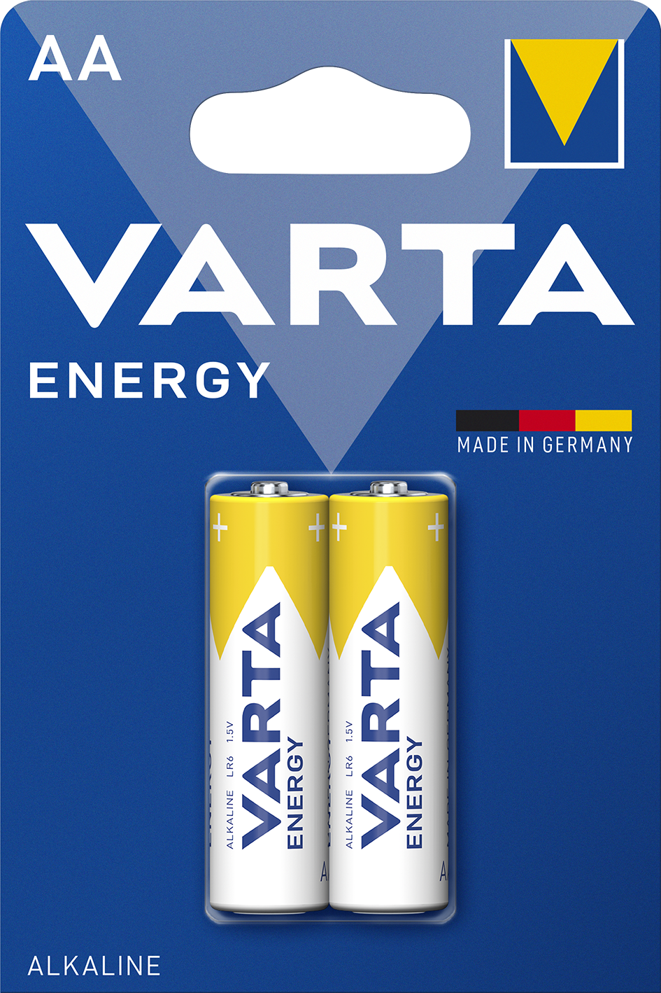 Батарейка Varta Energy AA Bli 2, 2 шт. (4106229412) - фото 1