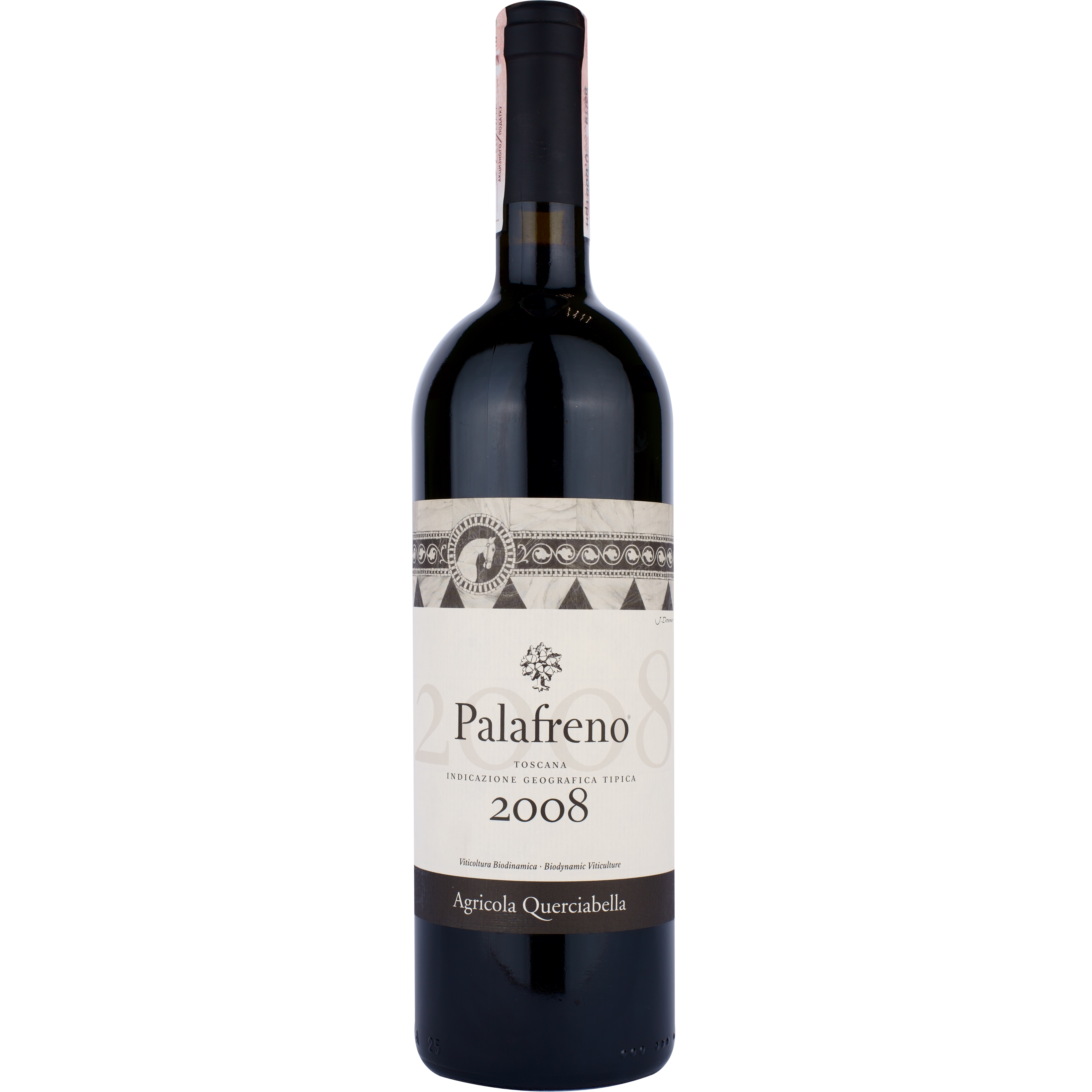 Вино Querciabella Palafreno 2008 Toscana IGT, червоне, сухе, 0,75 л - фото 1