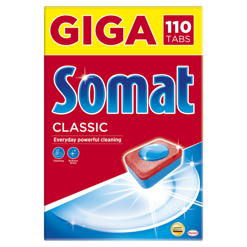Таблетки для посудомийних машин Somat Classic, 110 шт. (882689) - фото 1