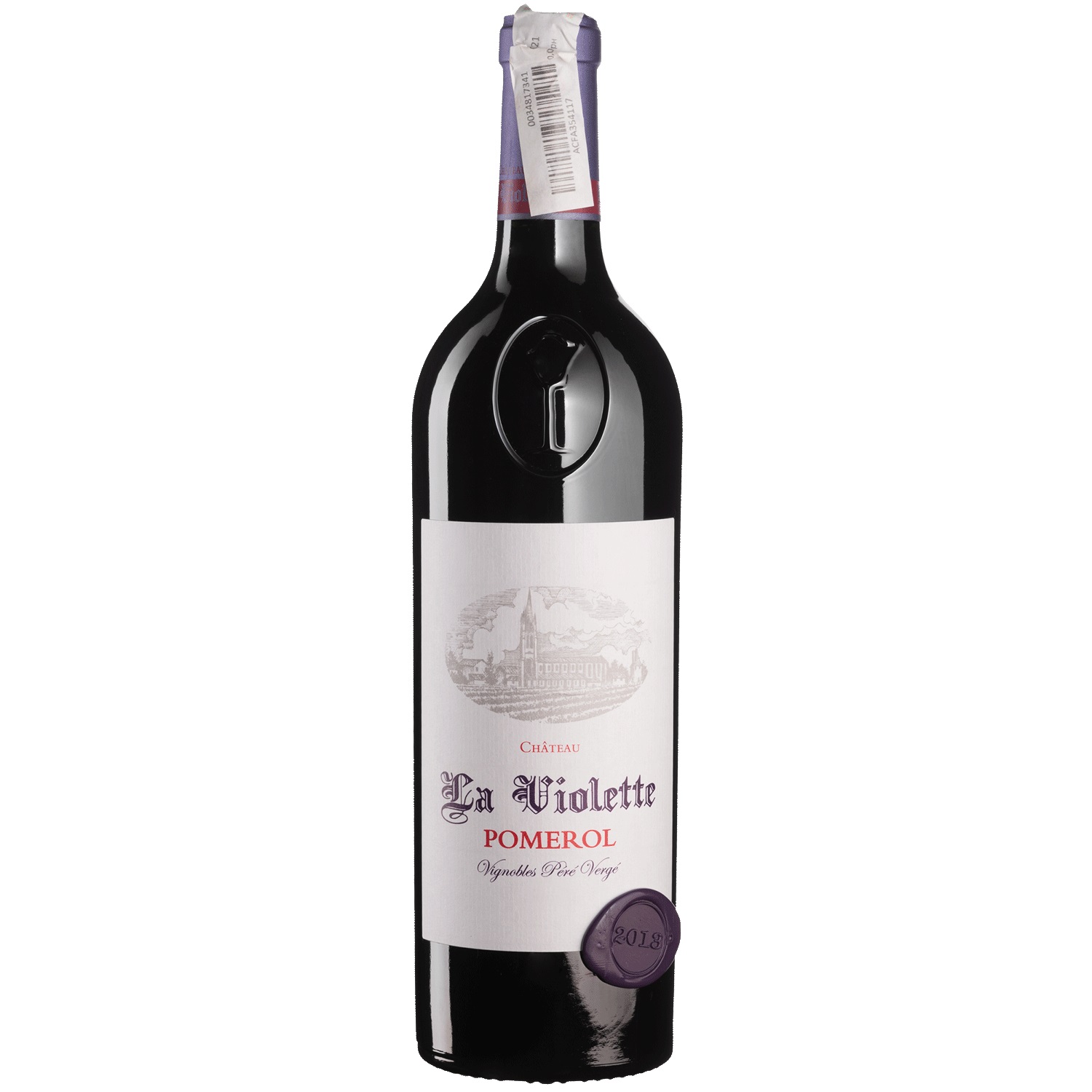 Вино Chateau La Violette 2013, красное, сухое, 0,75 л (Q8772) - фото 1