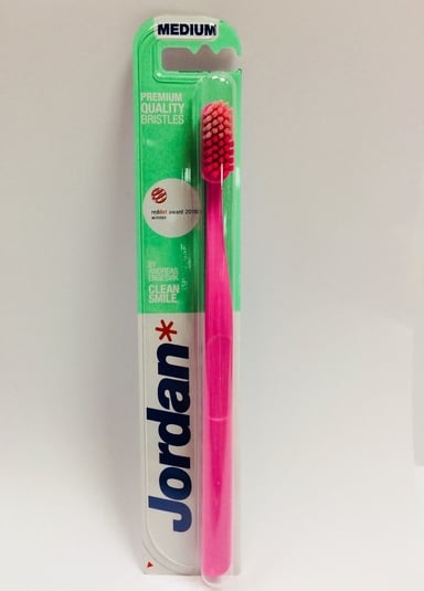 Зубна щітка Jordan Clean Smile, фіолетовий - фото 1
