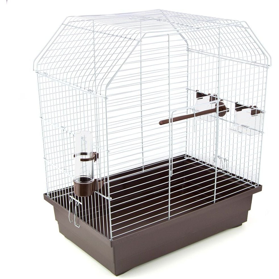 Клетка для птиц Лорі Виктория, цинк, 48х31х55 см, в ассортименте - фото 2