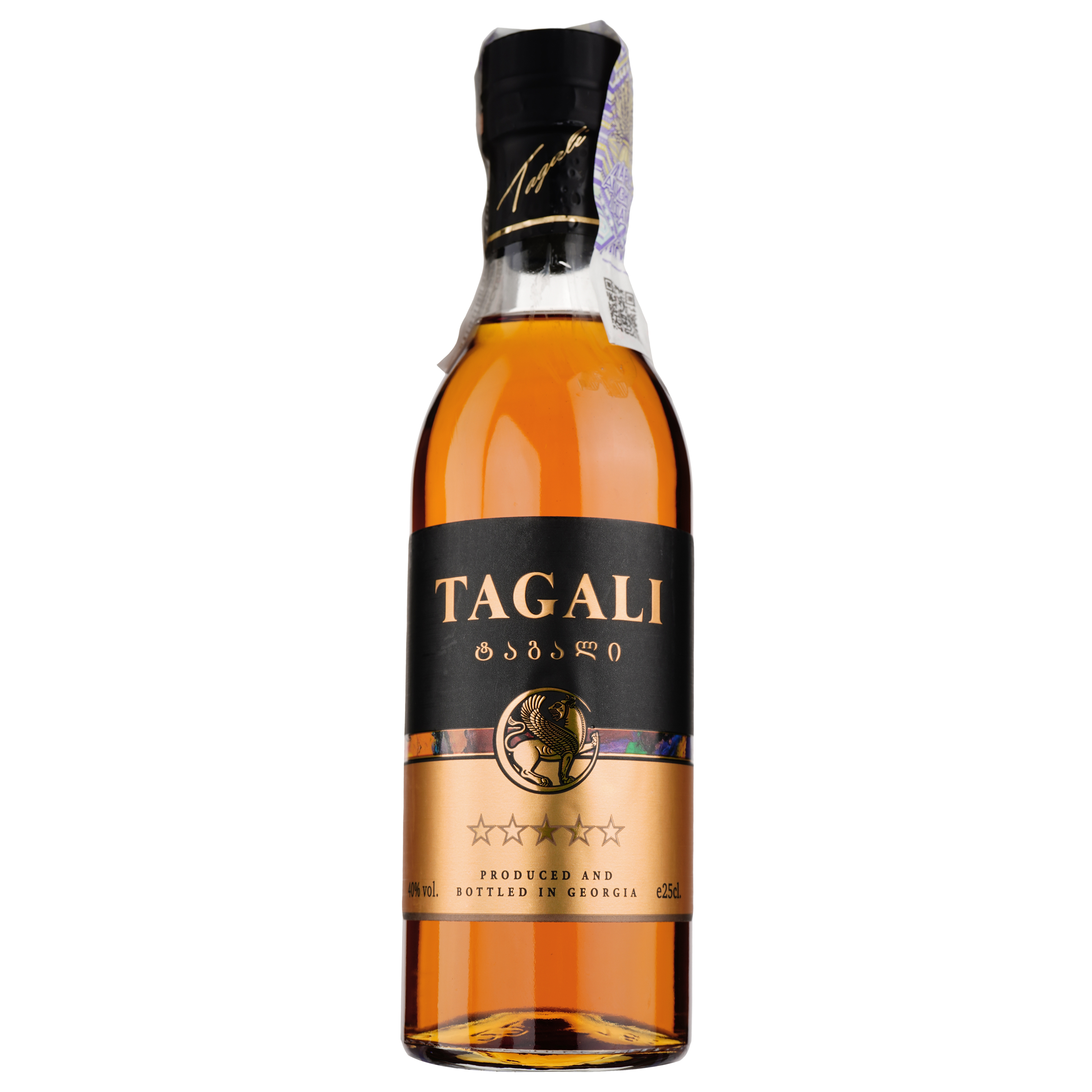 Оригінальний спиртний напій Tagali 5 зірок, 40%, 0,25 л (865820) - фото 1