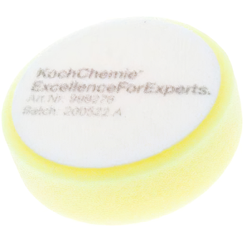 Полірувальний круг Koch Chemie Schleifschwamm gelb mittelhart 130x30 мм - фото 1