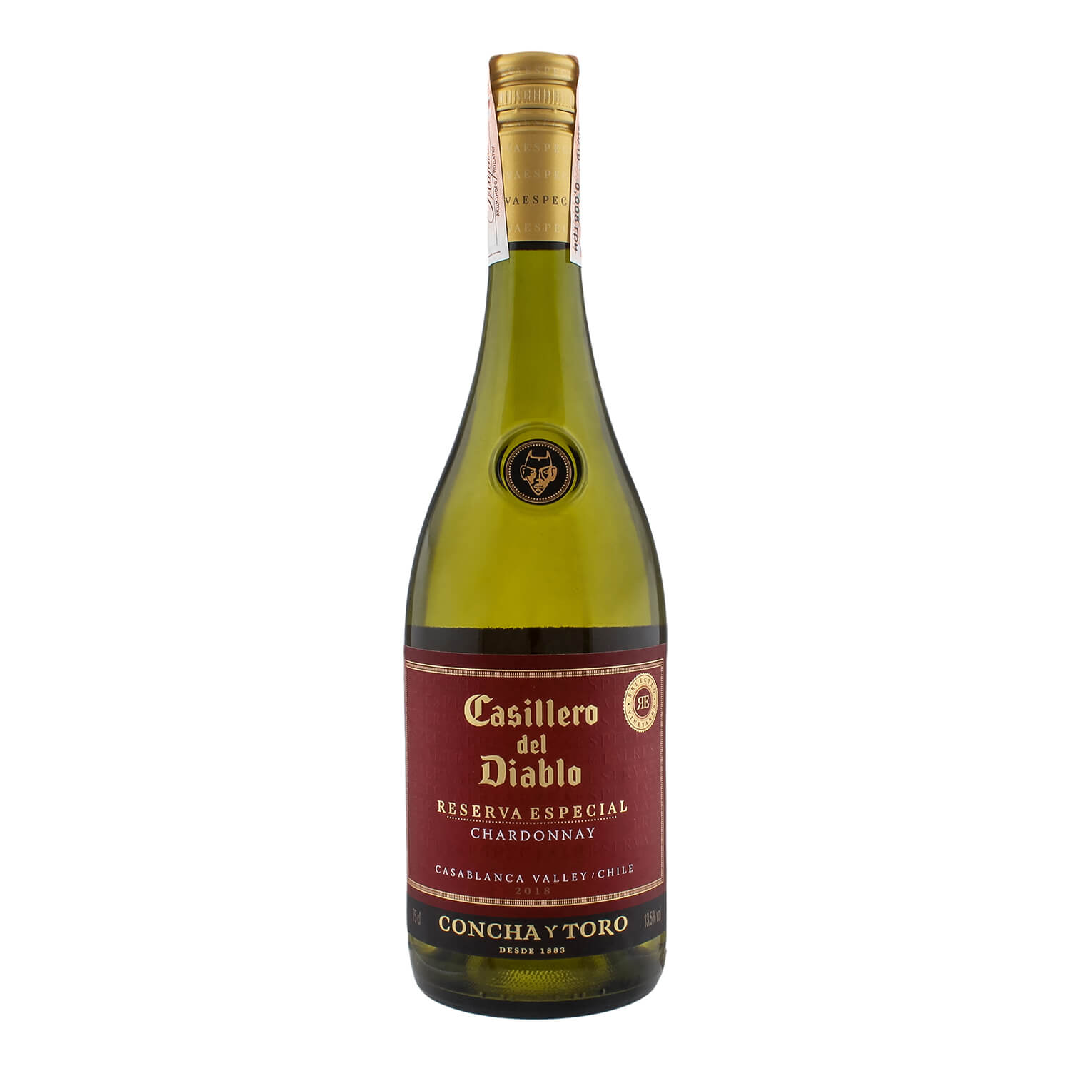 Вино Casillero del Diablo Reserva Chardonnay, 13,5%, 0,75 л (798099) - фото 1