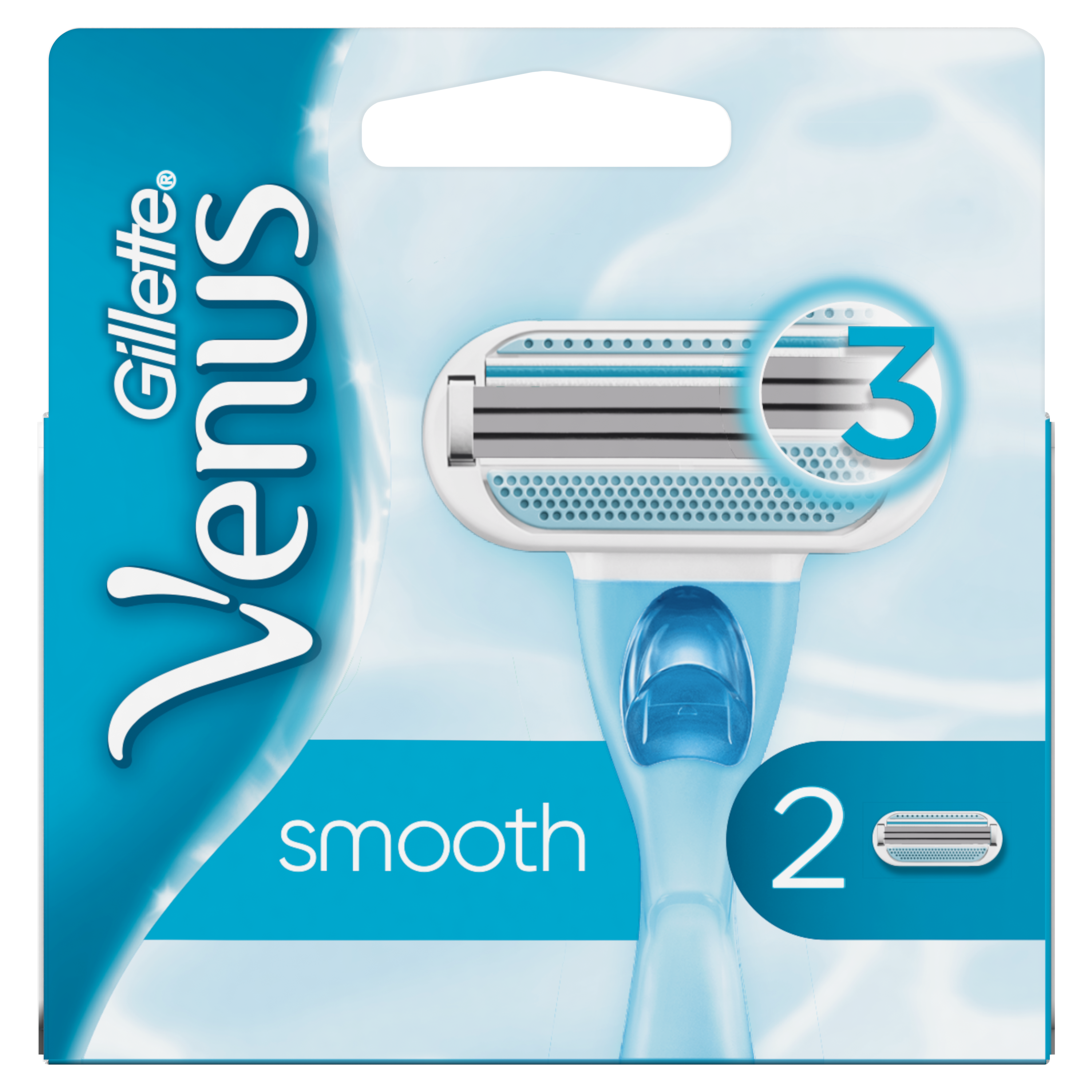 Змінні картриджі для гоління Gillette Venus Smooth, 2 шт. - фото 1