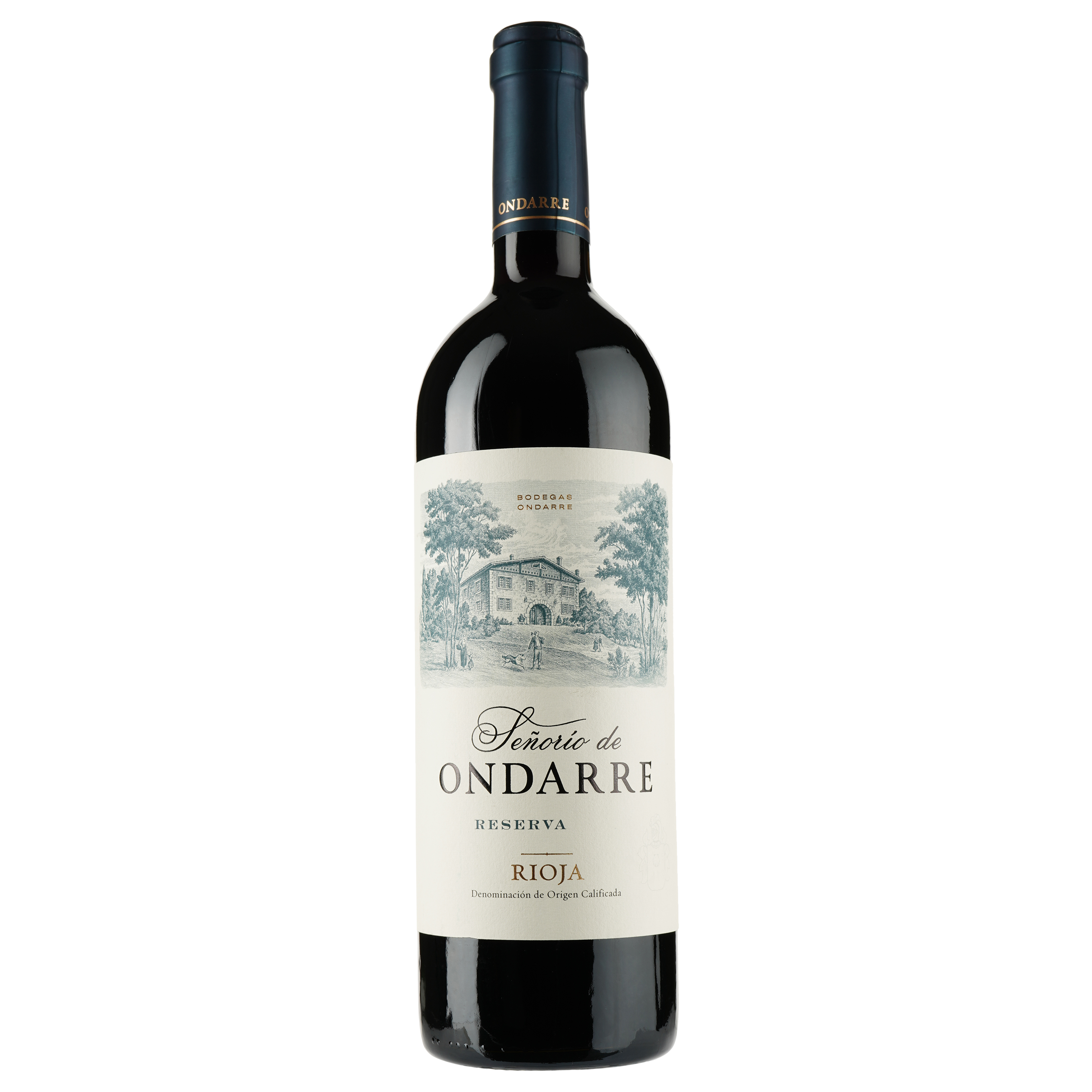 Вино Bodegas Olarra Senorio de Ondarre Reserva, красное, сухое, 0,75 л - фото 1