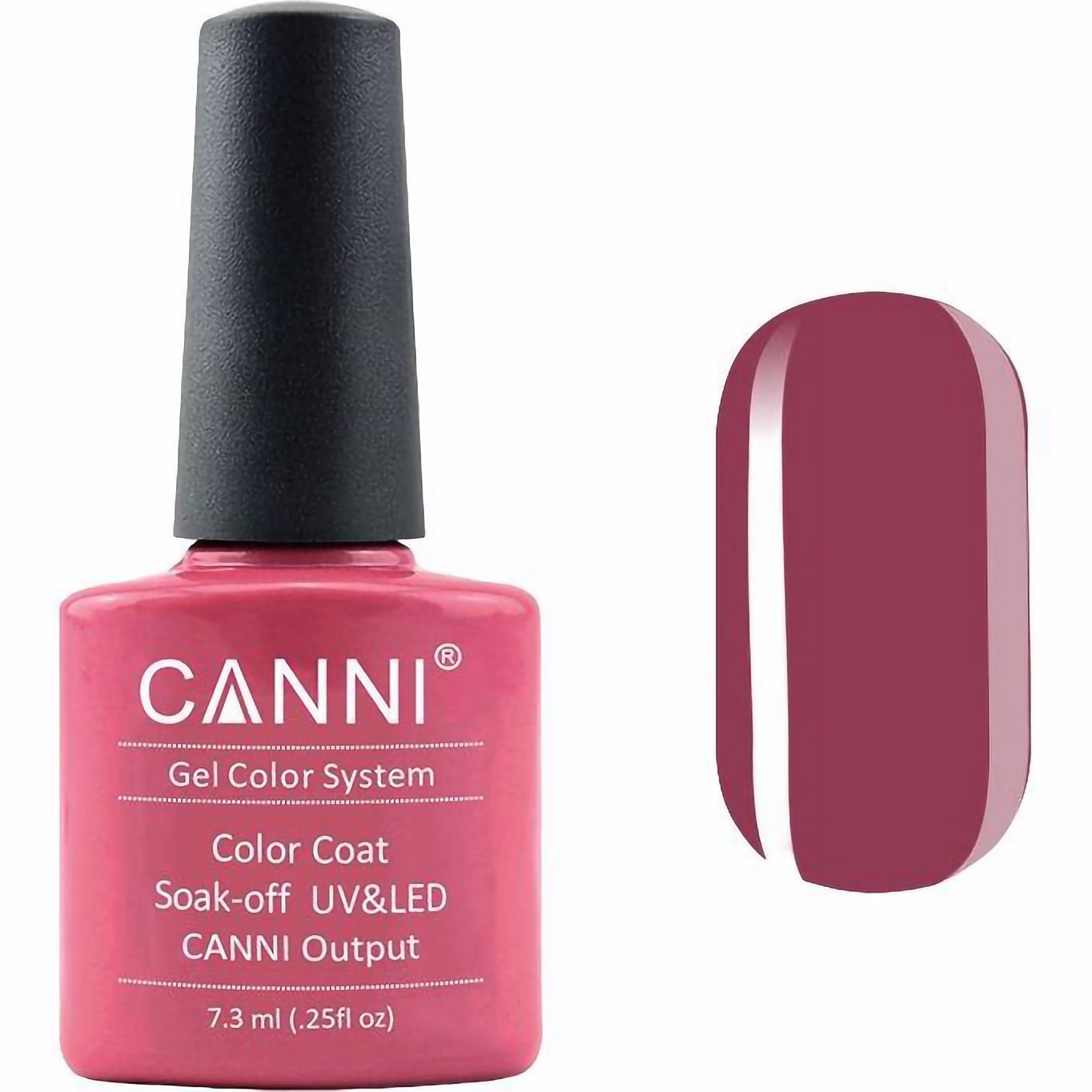 Гель-лак Canni Color Coat Soak-off UV&LED 119 розово-коралловый 7.3 мл - фото 1