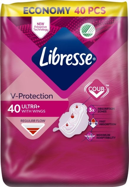Прокладки гігієнічні Libresse Ultra Normal Soft, 40 шт. - фото 2