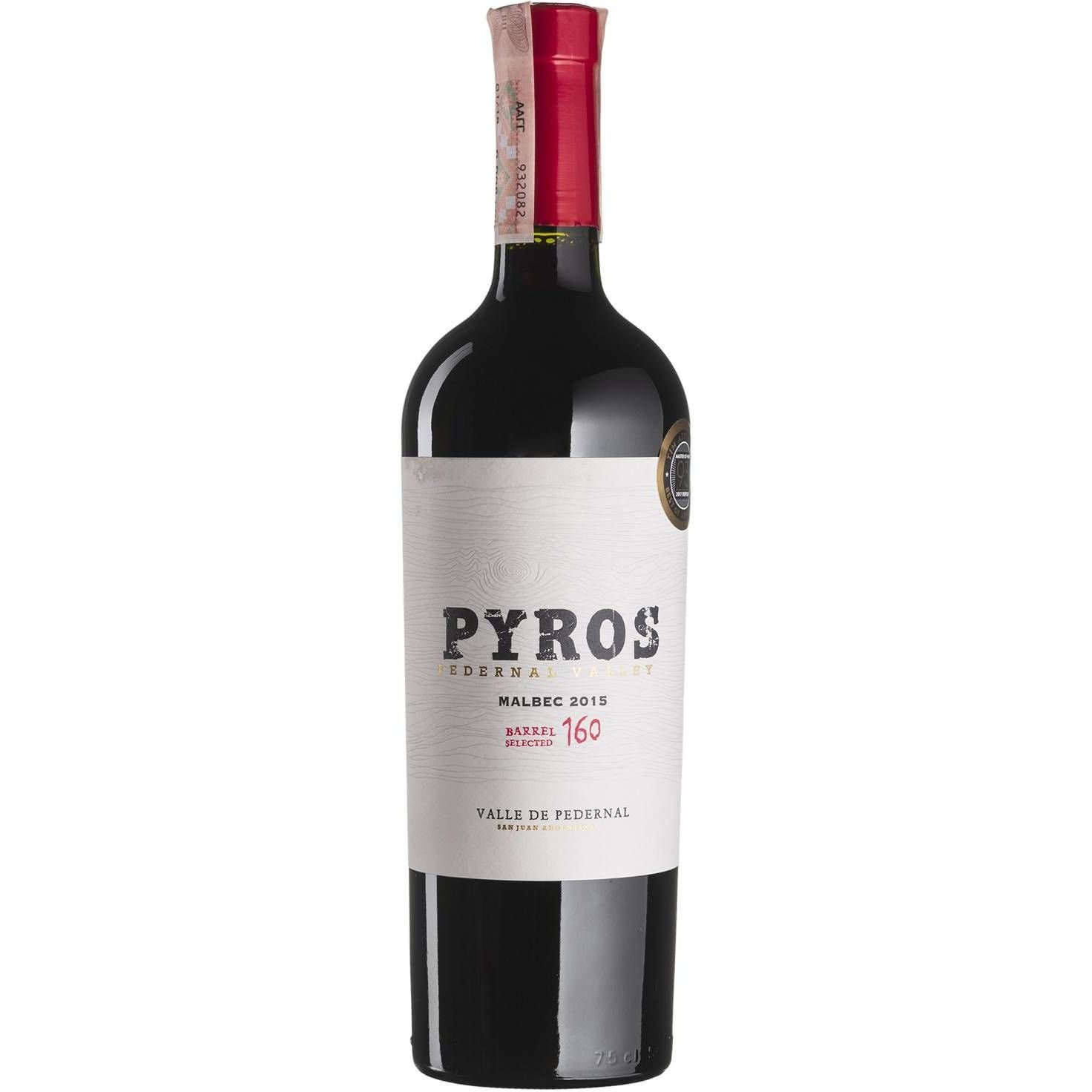 Вино Pyros Barrel Selected Malbec Salentein, червоне, сухе, 0,75 л - фото 1