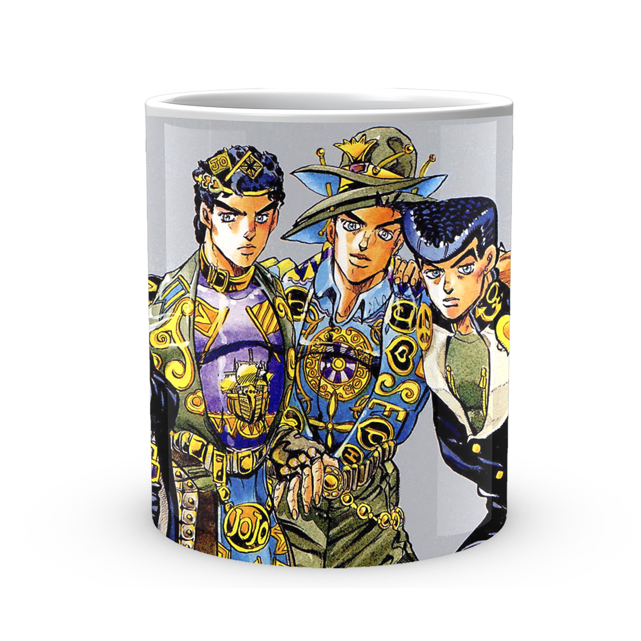 Кружка GeekLand Неймовірні пригоди ДжоДжо JoJo's Bizarre Adventure Джотаро і Джоске В костюмах JJ 02.576 - фото 2