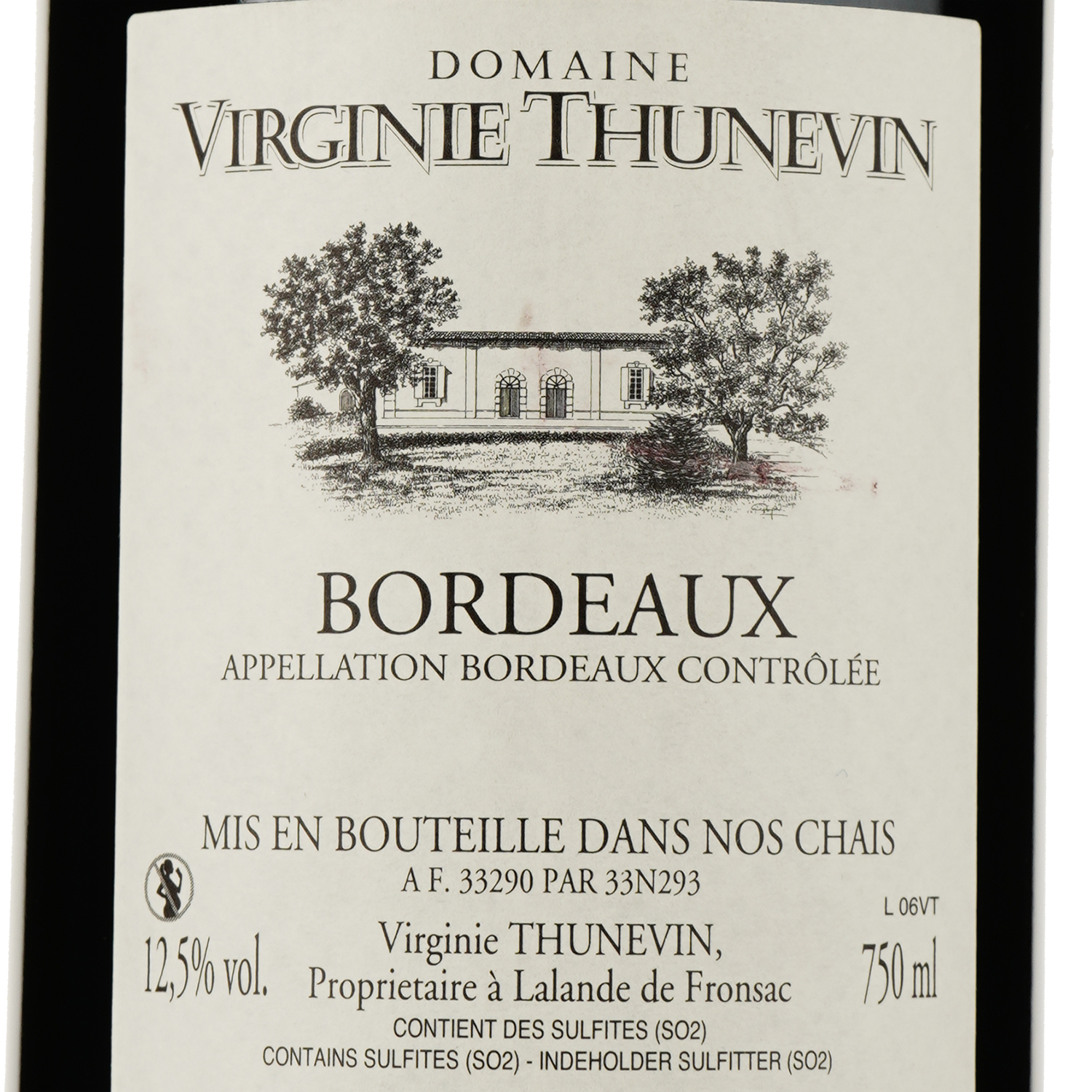 Вино Thunevin Domaine Virginie Thunevin 2006, красное, сухое, 0,75 л - фото 3