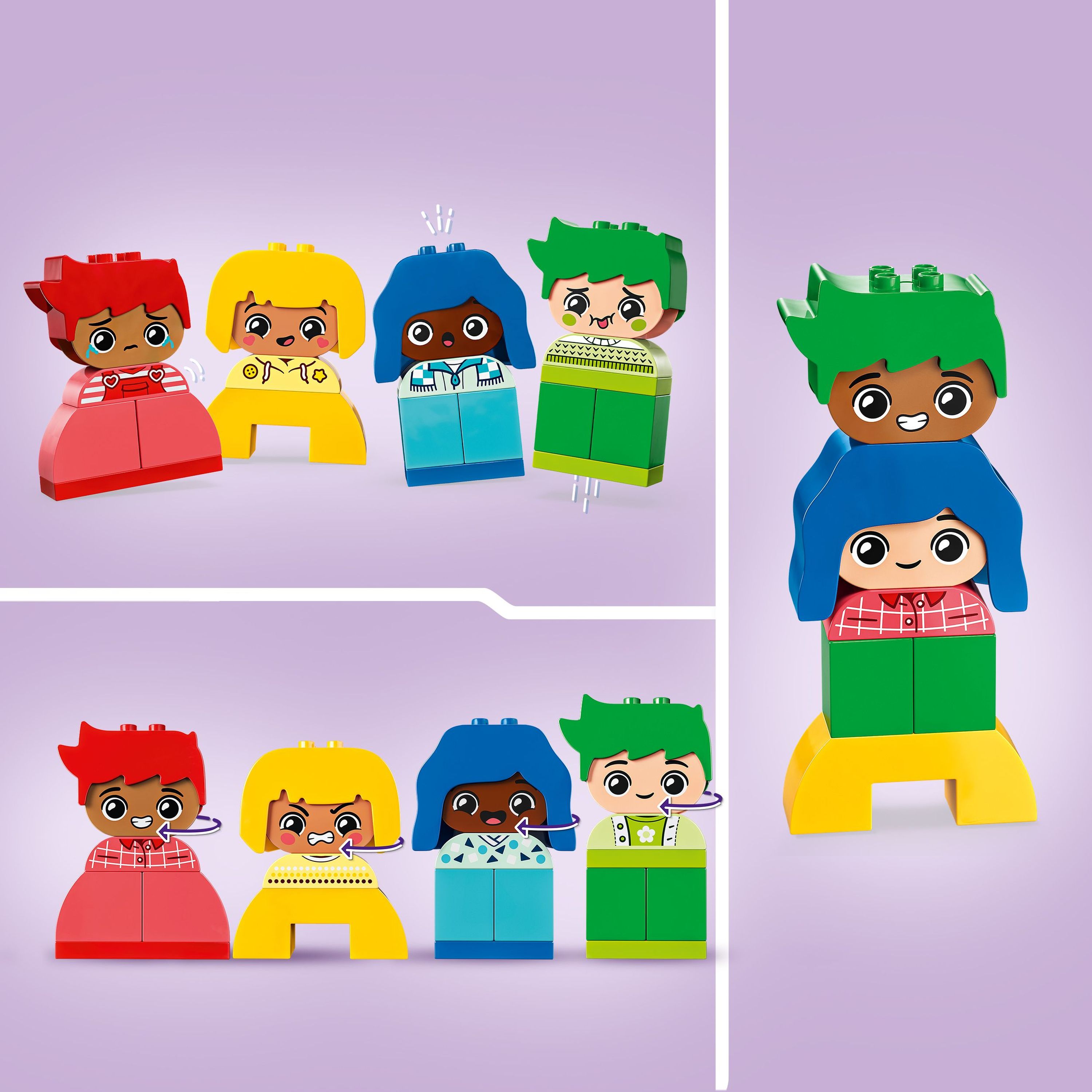 Конструктор LEGO DUPLO Сильні почуття та емоції 23 деталі (10415) - фото 8