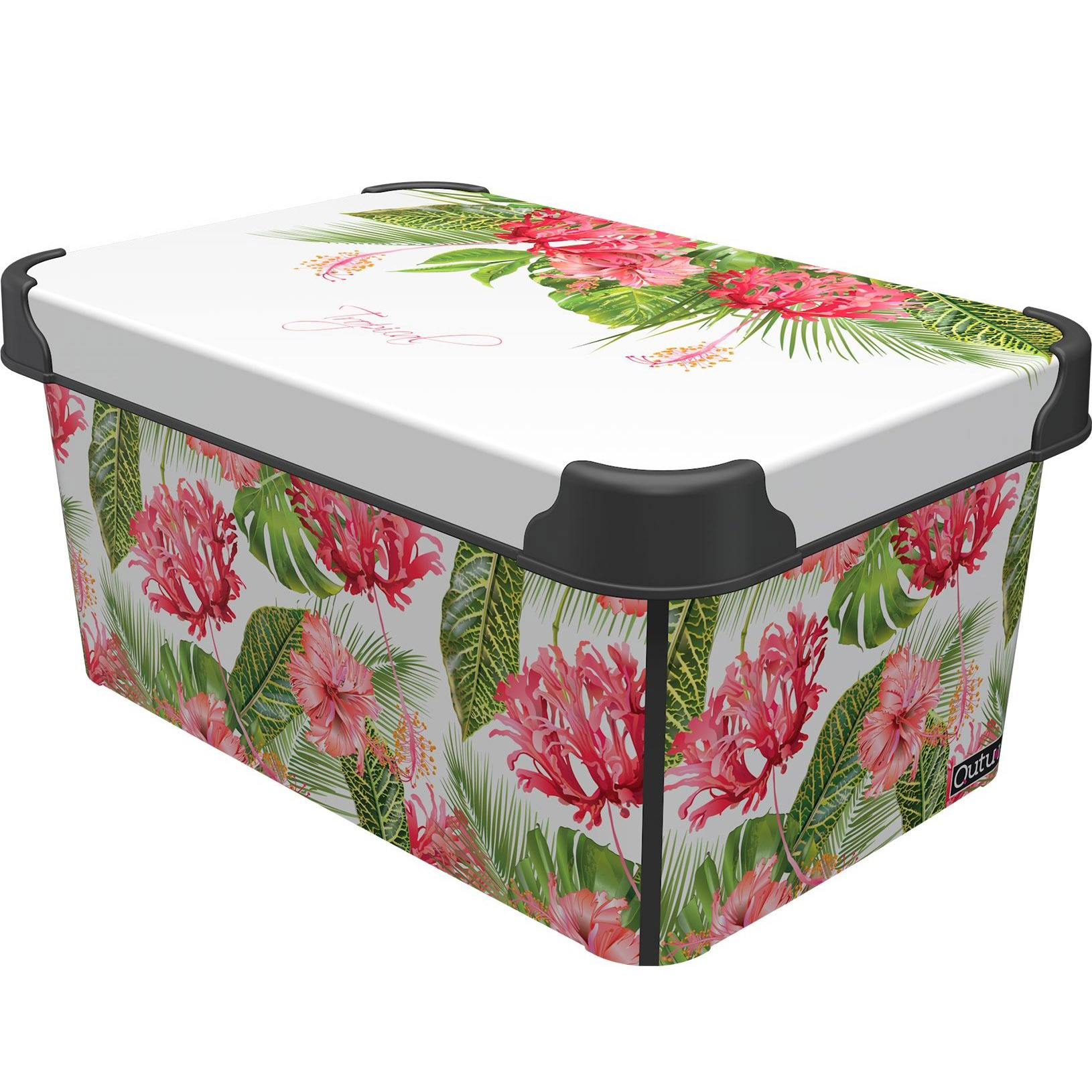 Контейнер для хранения Qutu Style Box Botanic 5 л (STYLE BOX с/к BOTANIC 5л.) - фото 1