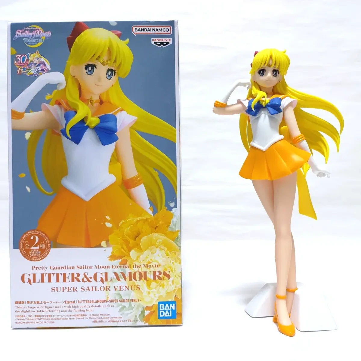 Фигурка Bandai Glitter and Glamours Sailor Venus Сейлор Мун Венера 23 см B GG SM - фото 2