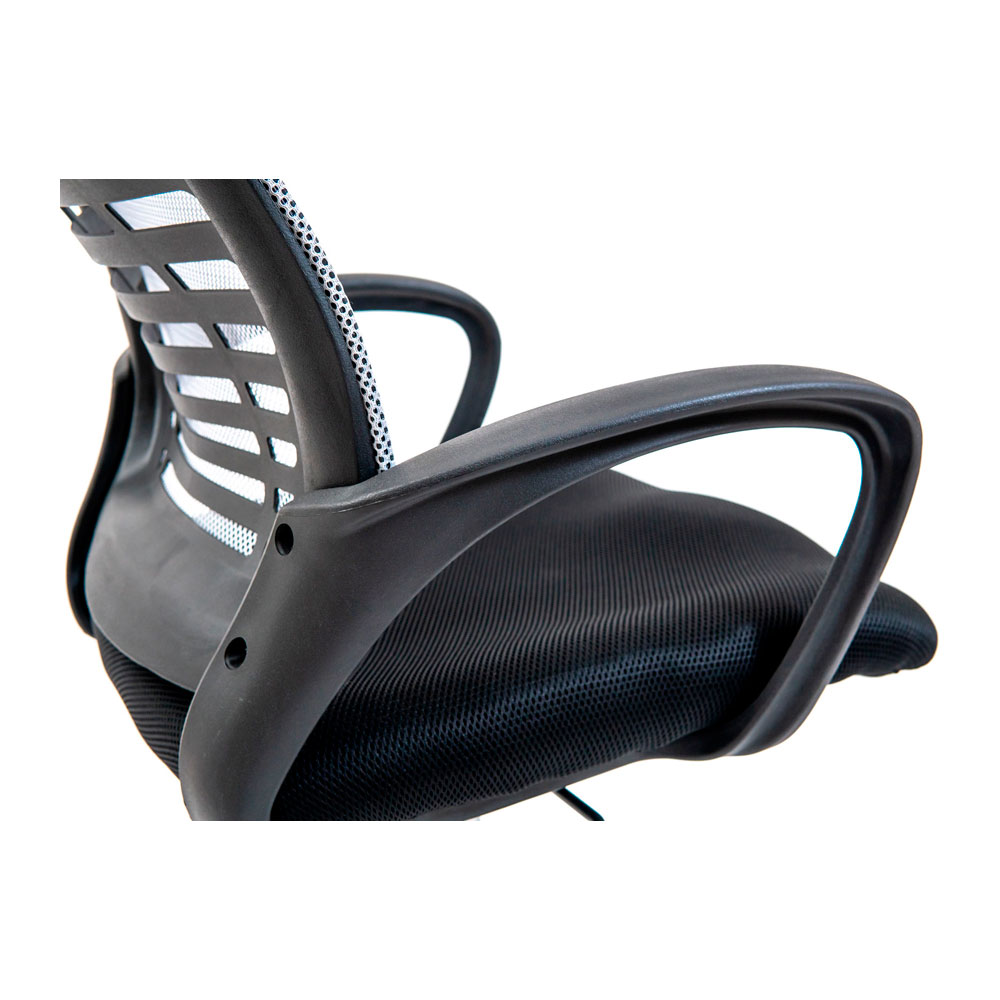 Кресло офисное Richman Бласт Хром M-1 Tilt сетка черный + серый (RCM-1012) - фото 8