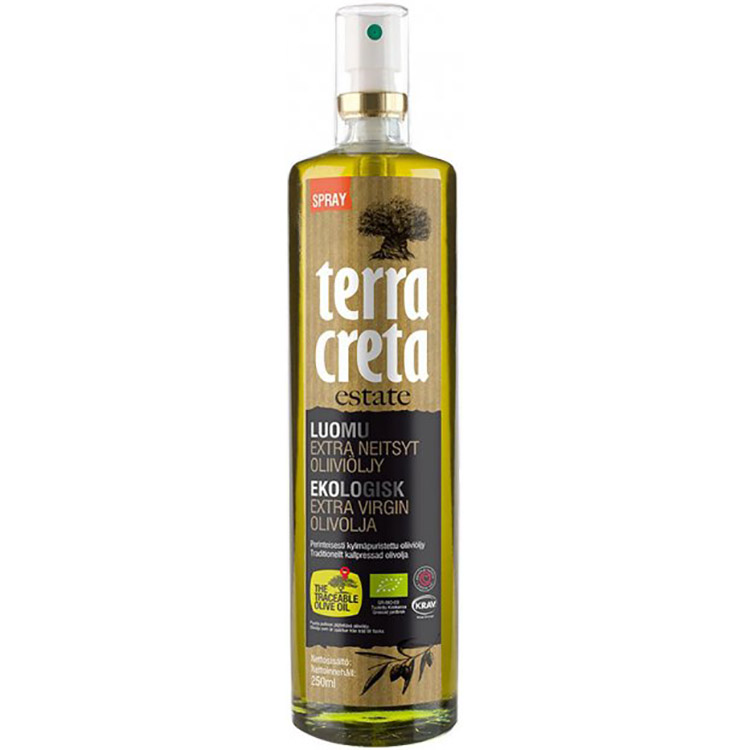 Оливкова олія Terra Creta Extra Virgin спрей 0.25 л - фото 1