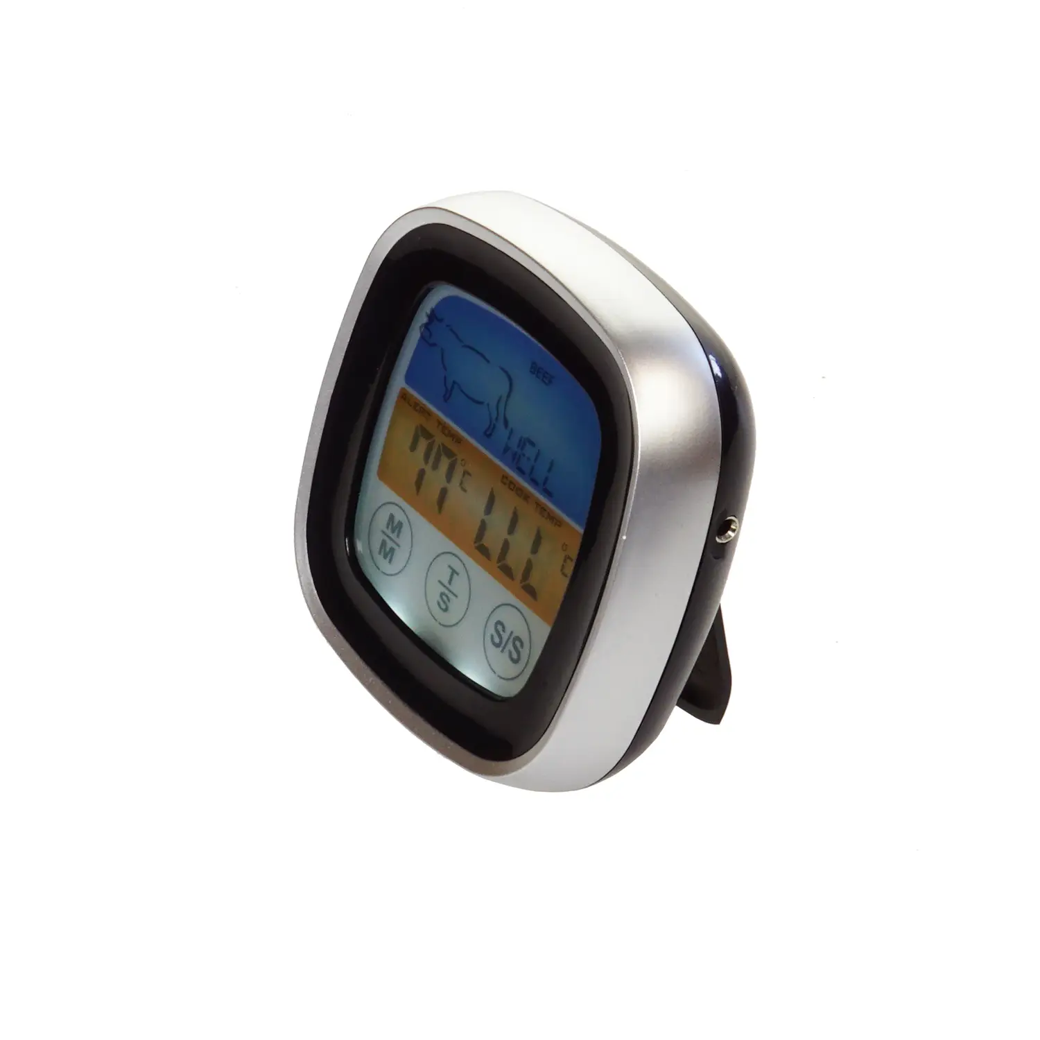 Электронный термометр для мяса Supretto, с дисплеем, серебристый (59820001) - фото 3