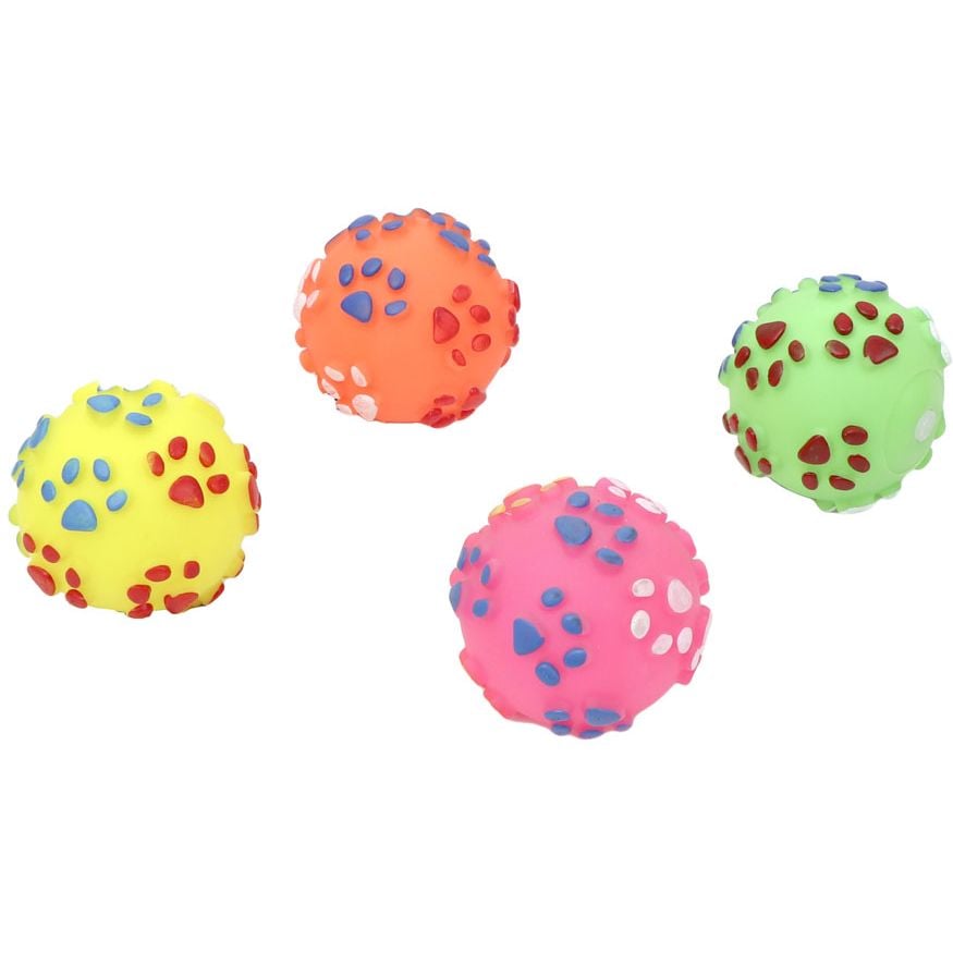 Игрушка для собак Eastland мяч, разноцветная, 6 см (503-289) - фото 2