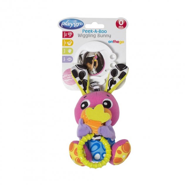 Тремтлива іграшка-підвіска PlayGro Кролик - фото 3