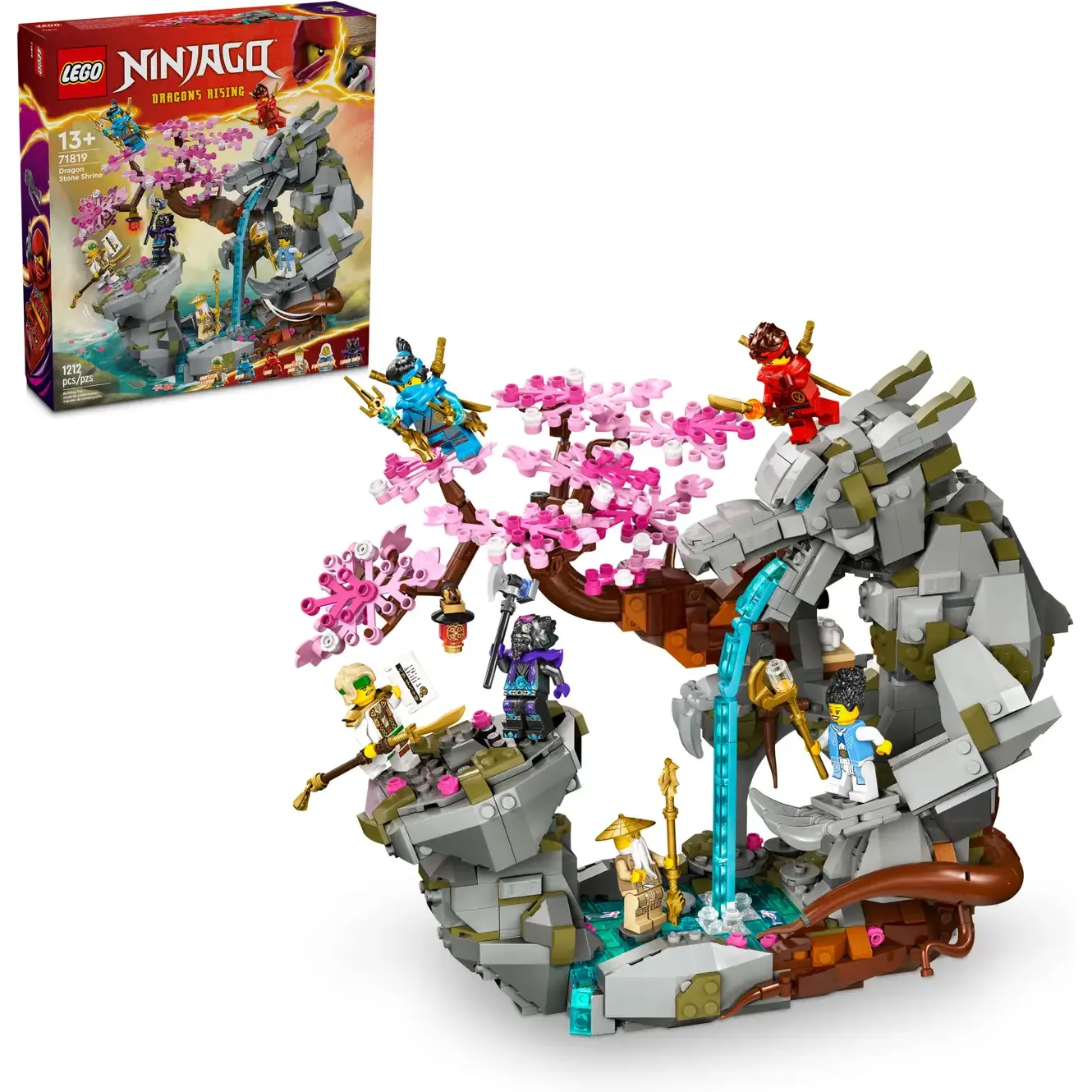 Конструктор LEGO Ninjago Храм камню дракона 1212 деталей (71819) - фото 2