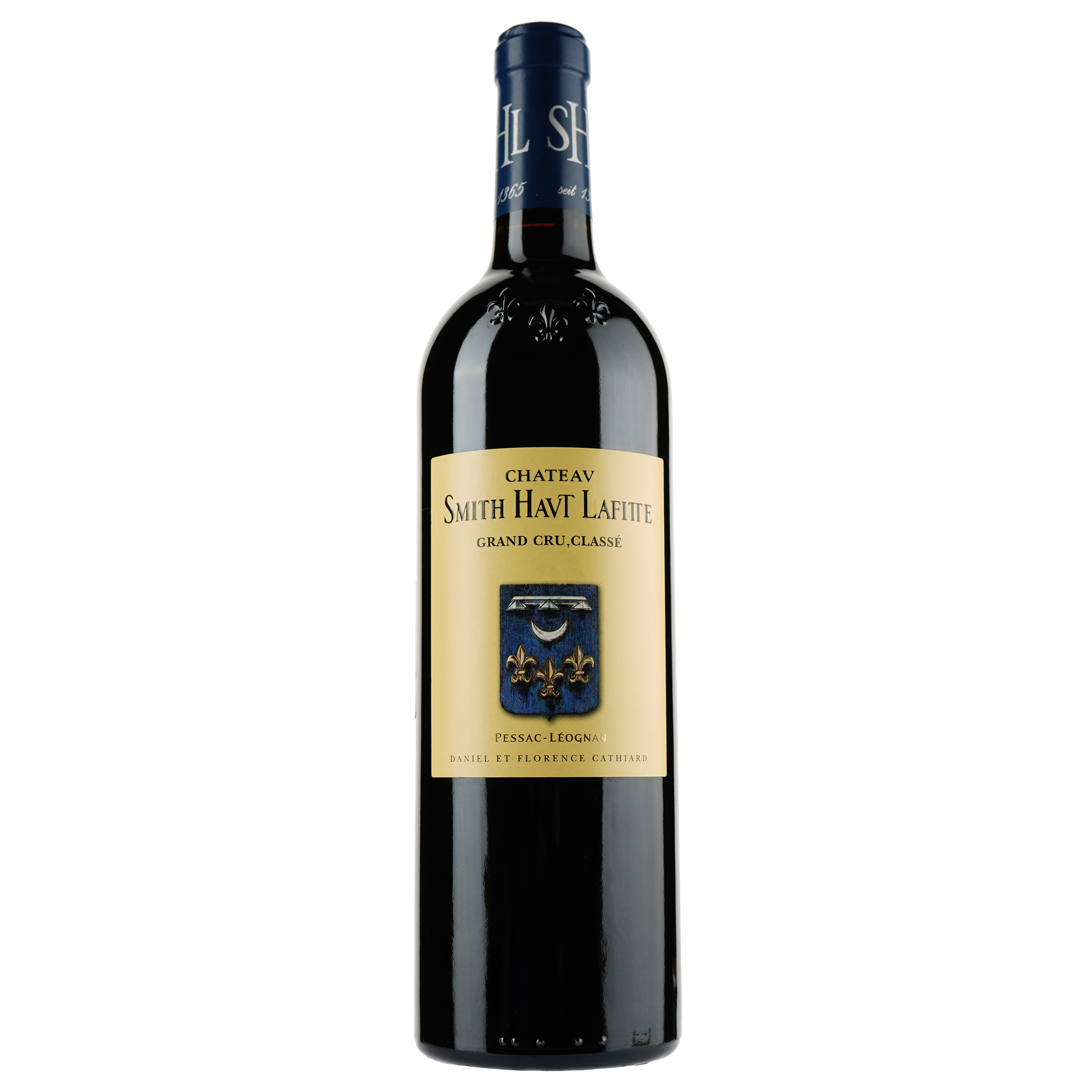 Вино Chateau Smith Haut Lafitte Rouge 2015, красное, сухое, 0,75 л - фото 1