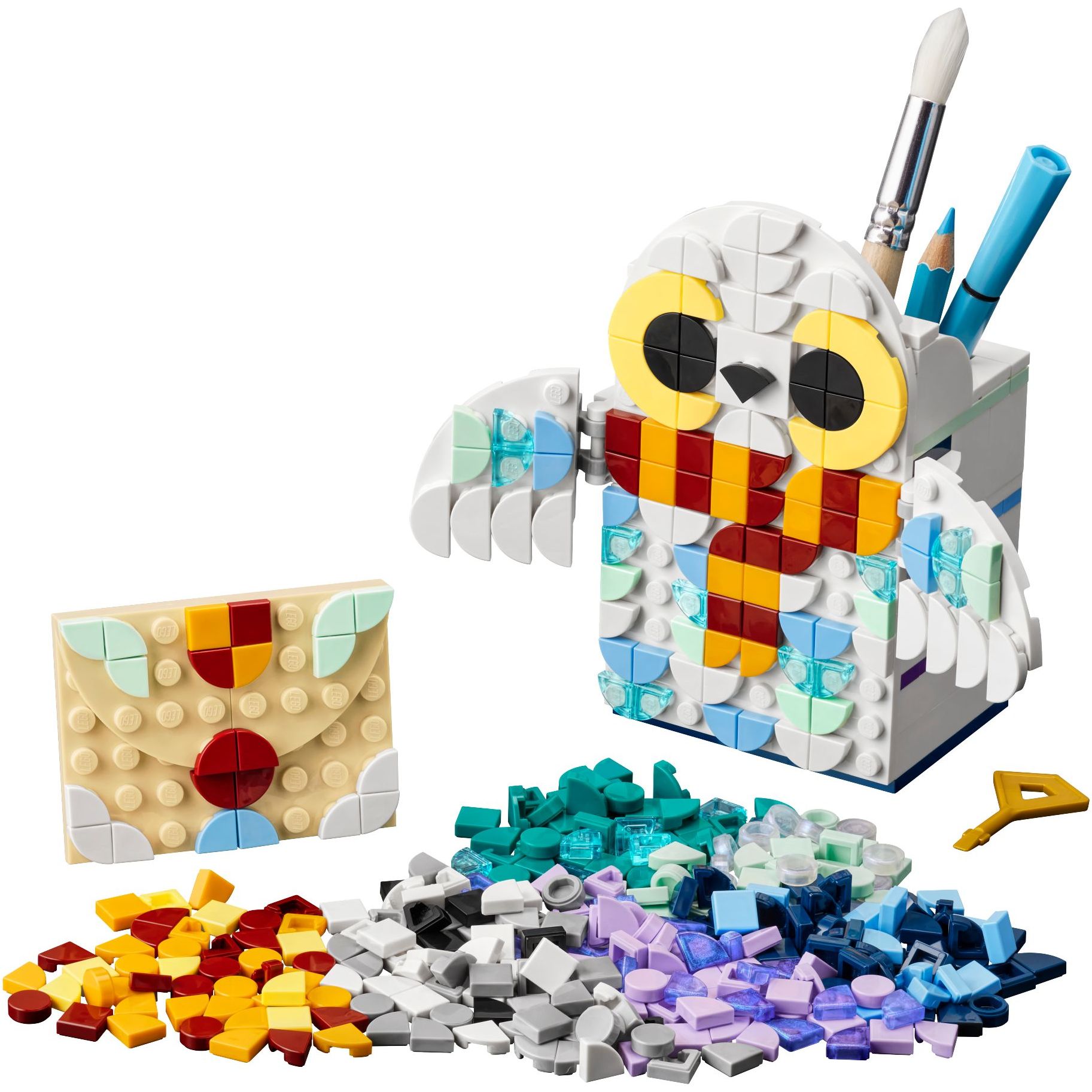 Конструктор LEGO DOTs Гедвига. Подставка для карандашей, 518 деталей (41809) - фото 7