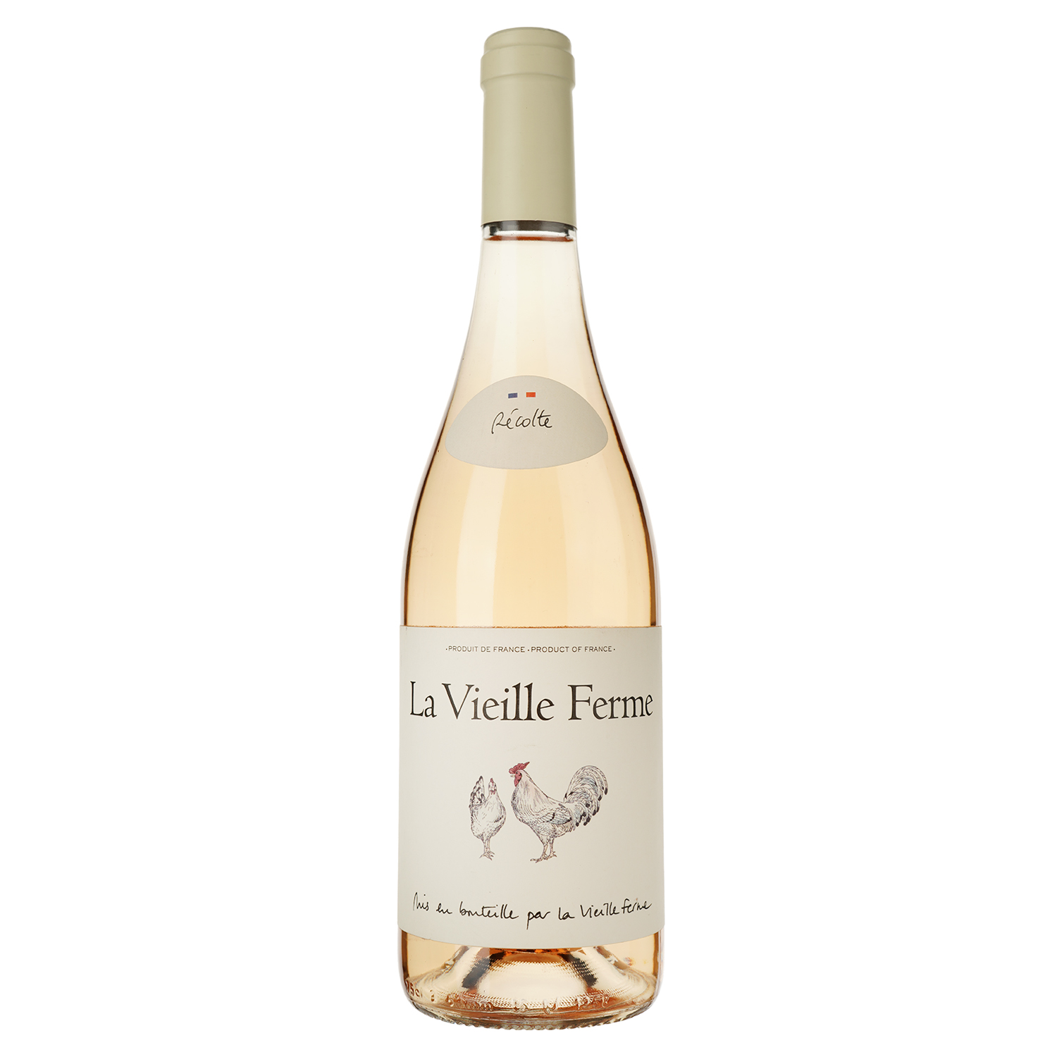 Вино La Vieille Ferme Perrin et Fils, розовое, сухое, 13%, 0,75 л - фото 1