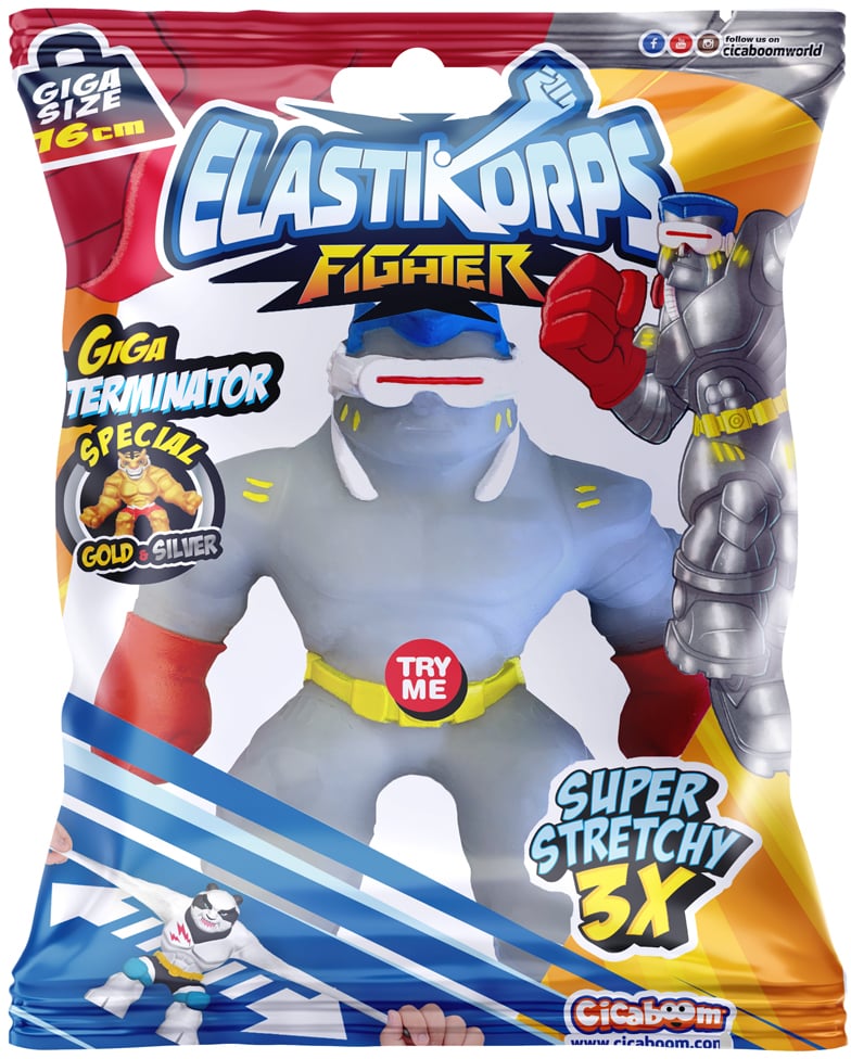 Стретч-игрушка Elastikorps серии Fighter Терминатор (245) - фото 2