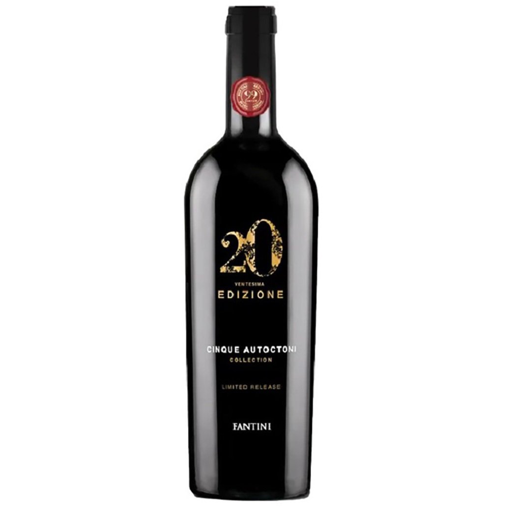 Вино Fantini Farnese Edizione Collection Limited, красное, полусухое, 14,5%, 0,75 л (8000018978059) - фото 1