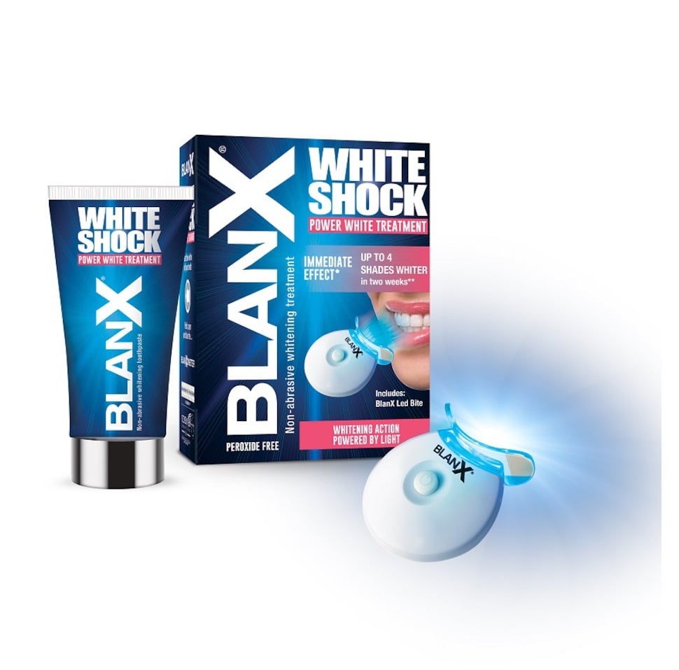 Інтенсивний відбілюючий комплекс BlanX White Shock, 50 мл - фото 2