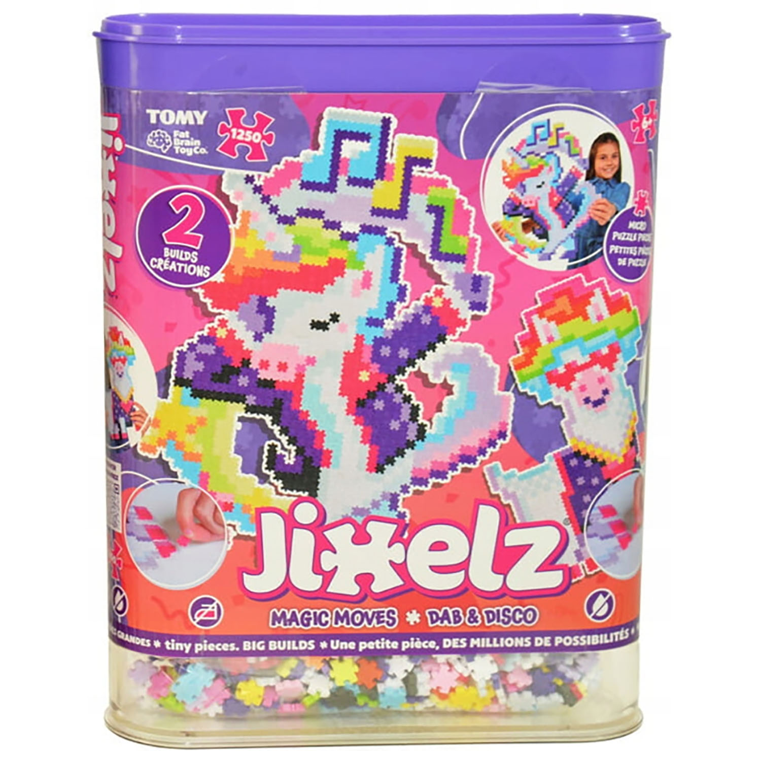 Пиксельный пазл Jixelz Волшебные танцы 1250 элементов (T73618) - фото 1