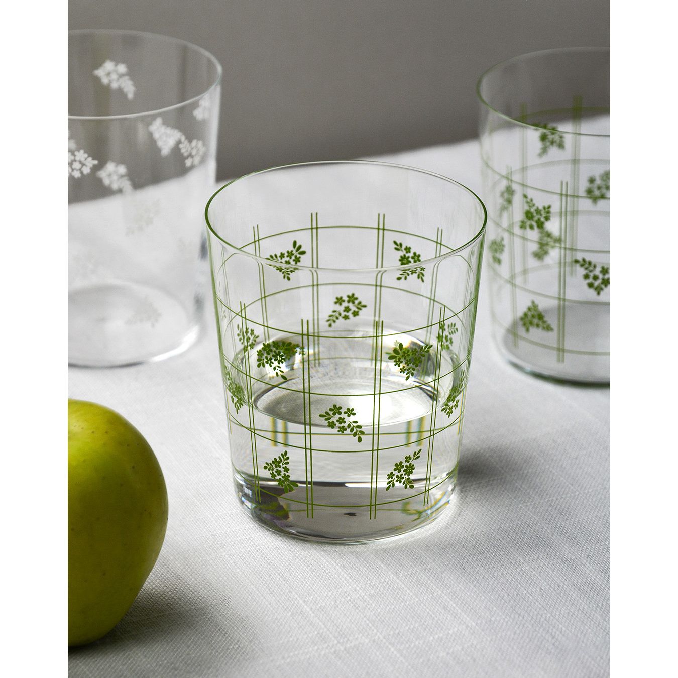 Набір низьких склянок Concept Glass Флора 430 мл 3 шт. (CG3-40821) - фото 2