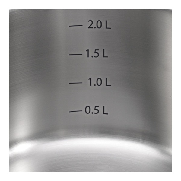 Каструля Rondell Flamme, зі скляною кришкою, 18 см, 2,3 л (RDS-023) - фото 3