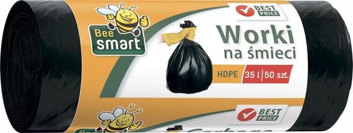 Пакети для сміття Paclan Bee Smart Bin Liner, 35 л, 50 шт. - фото 1