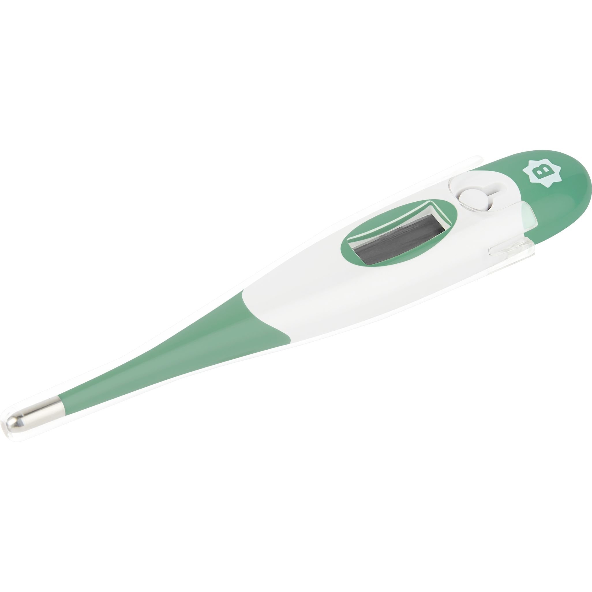 Электронный термометр Badabulle детский, ультрабыстрый, зеленый-белый (B037200) - фото 1