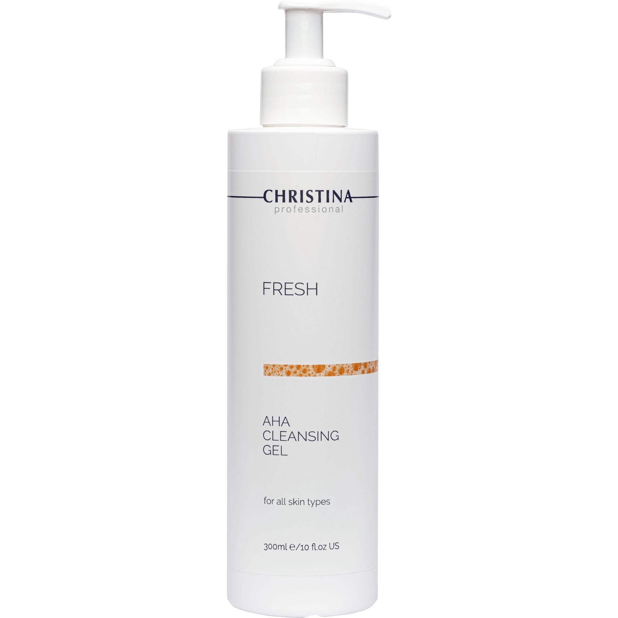 Очищающий гель для всех типов кожи Christina Fresh AHA Cleansing Gel с фруктовыми кислотами 300 мл - фото 1