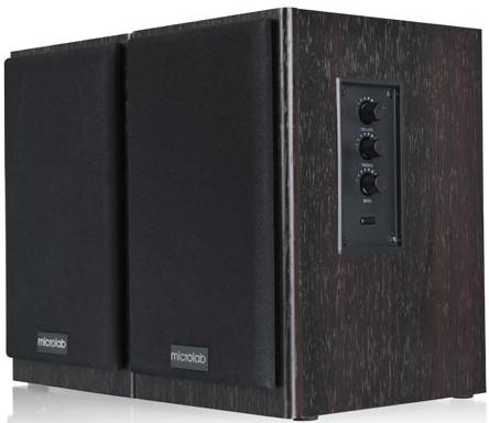 Компьютерные колонки Microlab B-72 2.0 Black Wood - фото 2