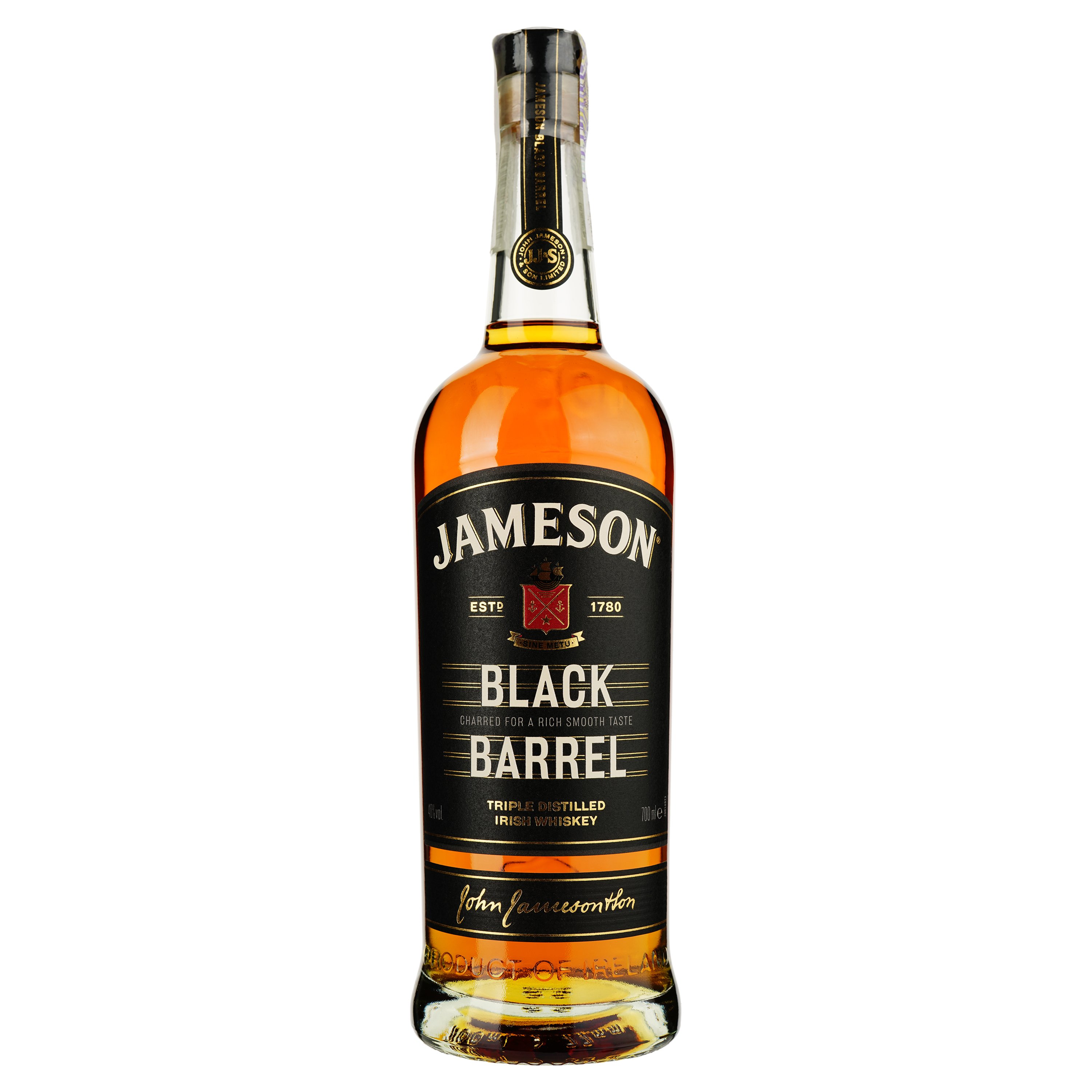 Віскі Jameson Black Barrel 40% 0.7 л (598036) - фото 1