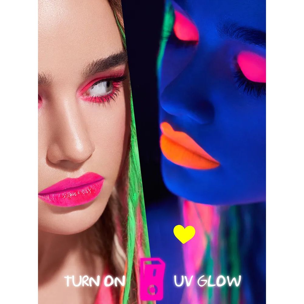 Тінт для губ 7 Days Extremely chick UVglow Neon відтінок 202 Instant love 2.5 мл (8056234471057) - фото 8