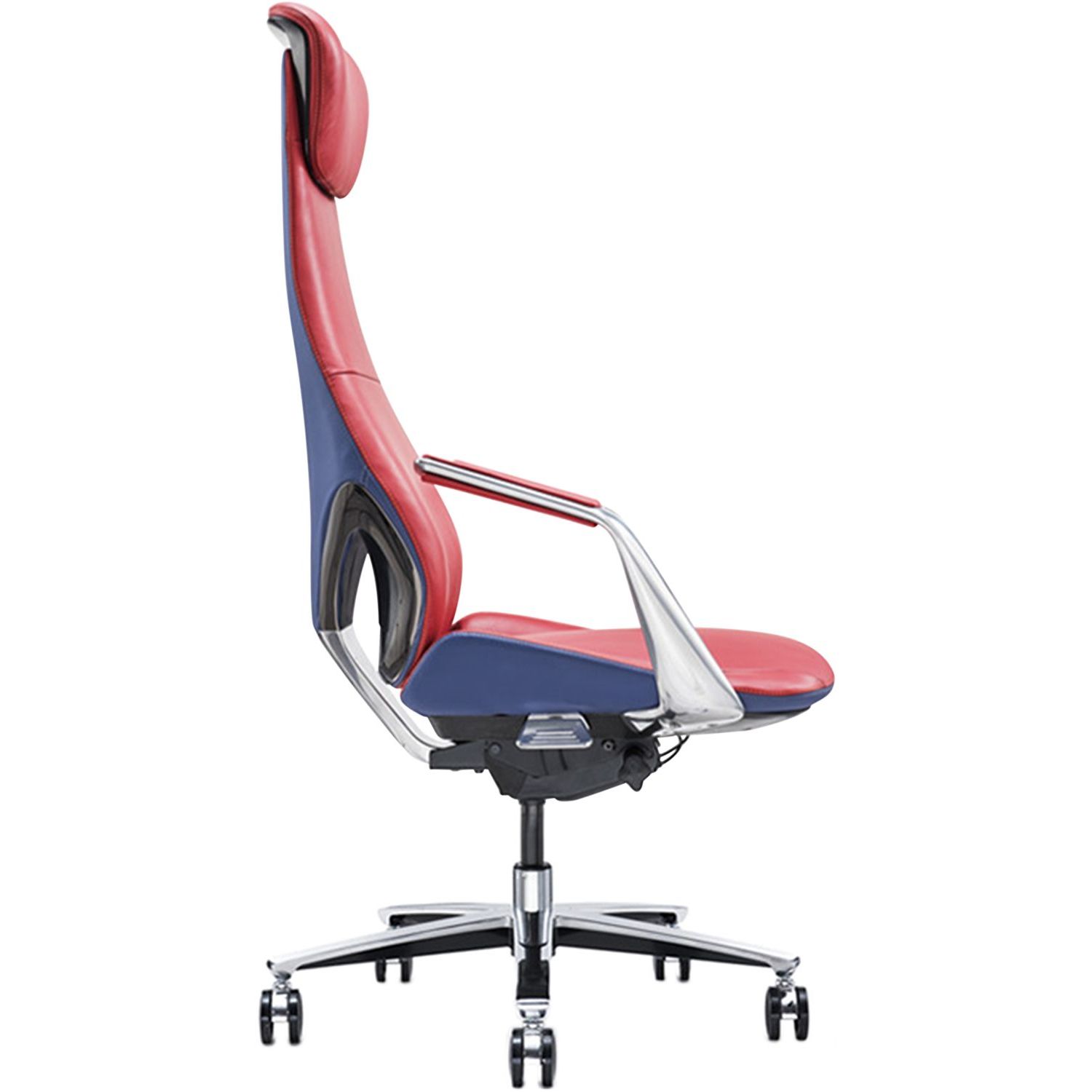 Офисное кресло GT Racer X-808 (ZP-02, ZP-09), красно-синее (X-808 Red/Blue (ZP-02, ZP-09)) - фото 3