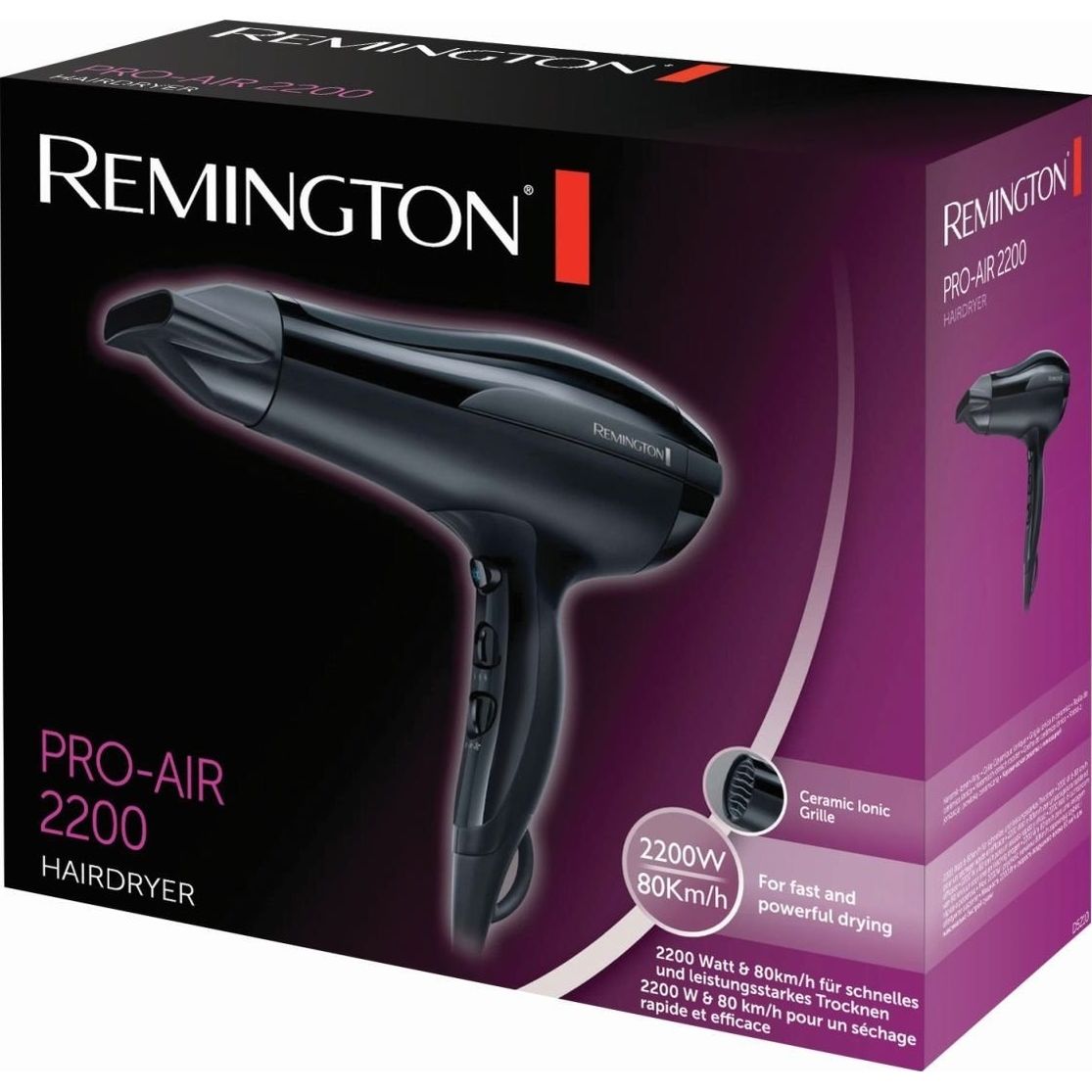 Фен Remington Pro-Air D5210 черный - фото 4