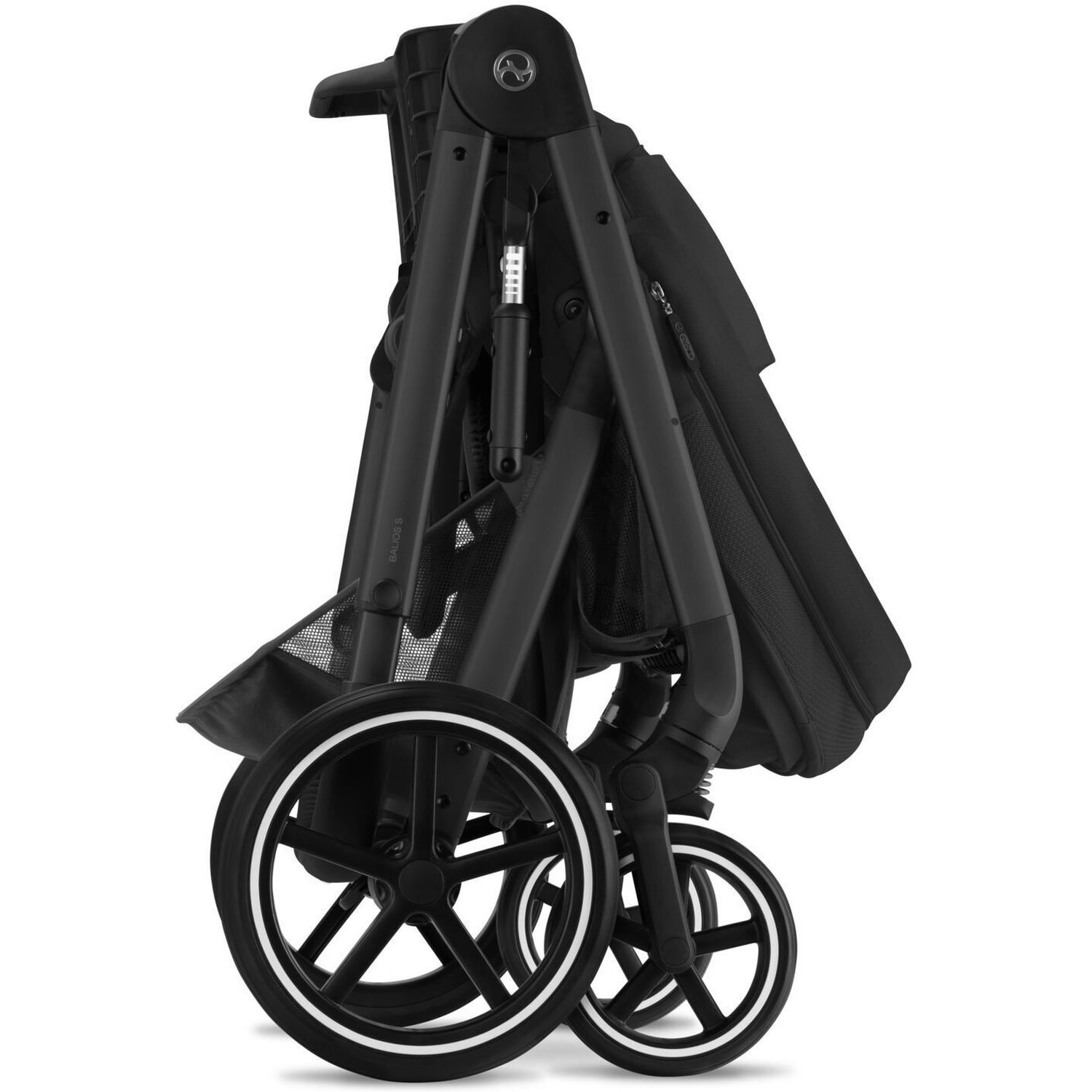 Прогулочная коляска Cybex Balios S Lux BLK Moon Black, черная (522002533) - фото 7