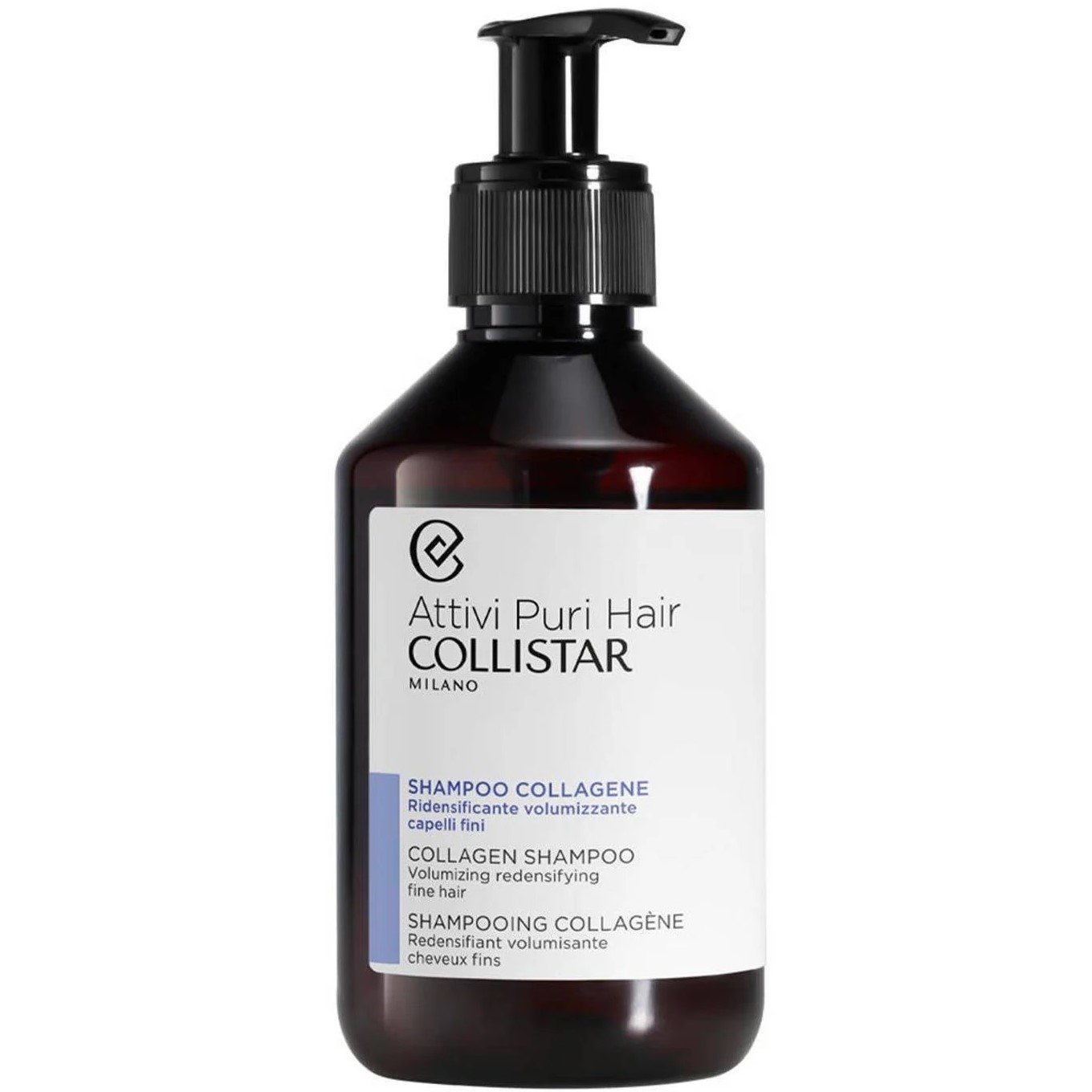 Шампунь для волос Collistar Attivi Puri Collagen 250 мл - фото 1