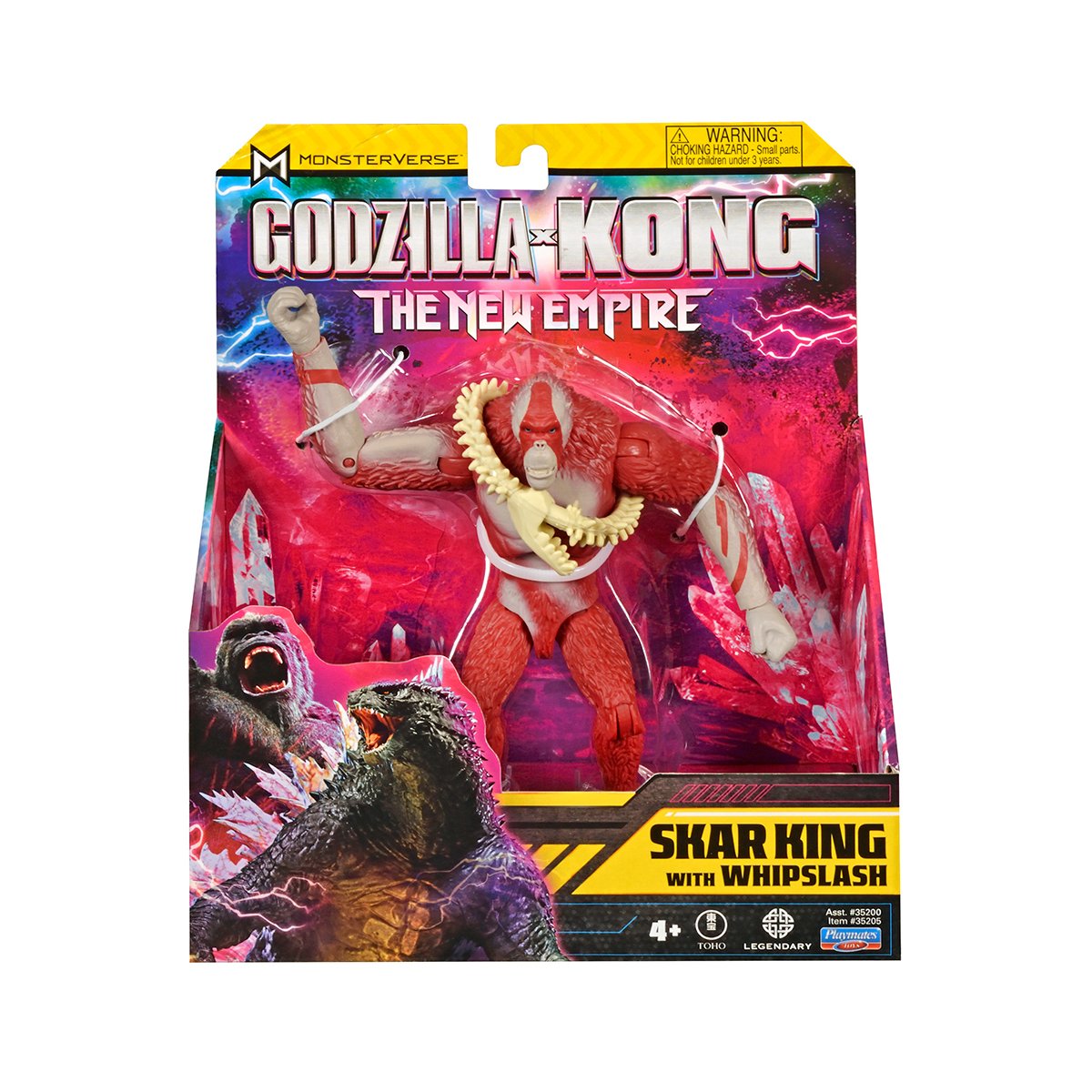 Игровая фигурка Godzilla vs Kong Скар Кинг с оружием 15 см (35205) - фото 4