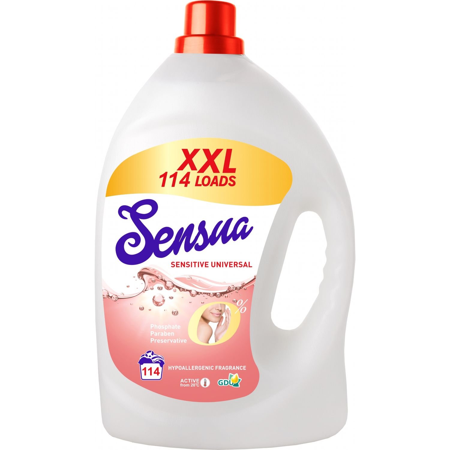 Засіб для прання Sensua Sensitive Gel 4 л - фото 1